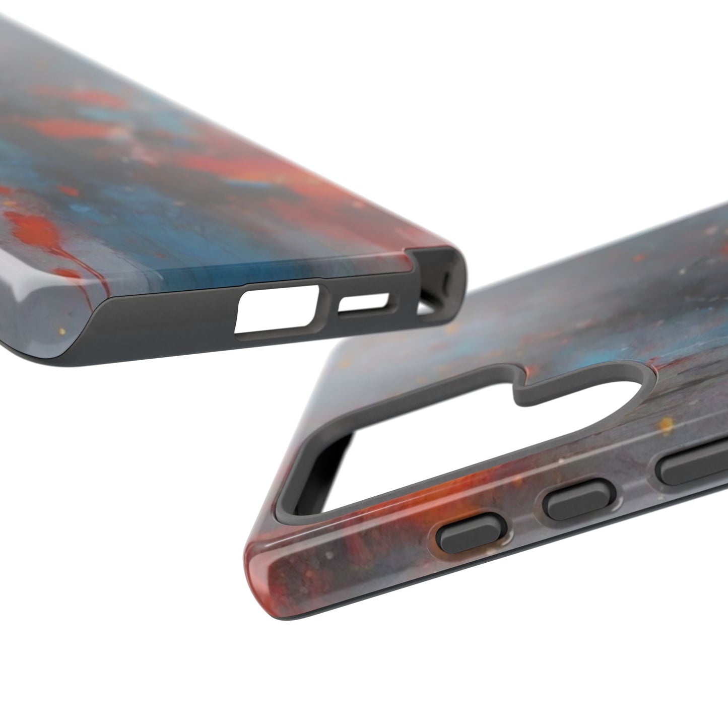 Tough Case Phone Case for Samsung Galaxy S25/S24 – Dual Layer, Matte/Glossy Finish, Wireless Charging Compatible