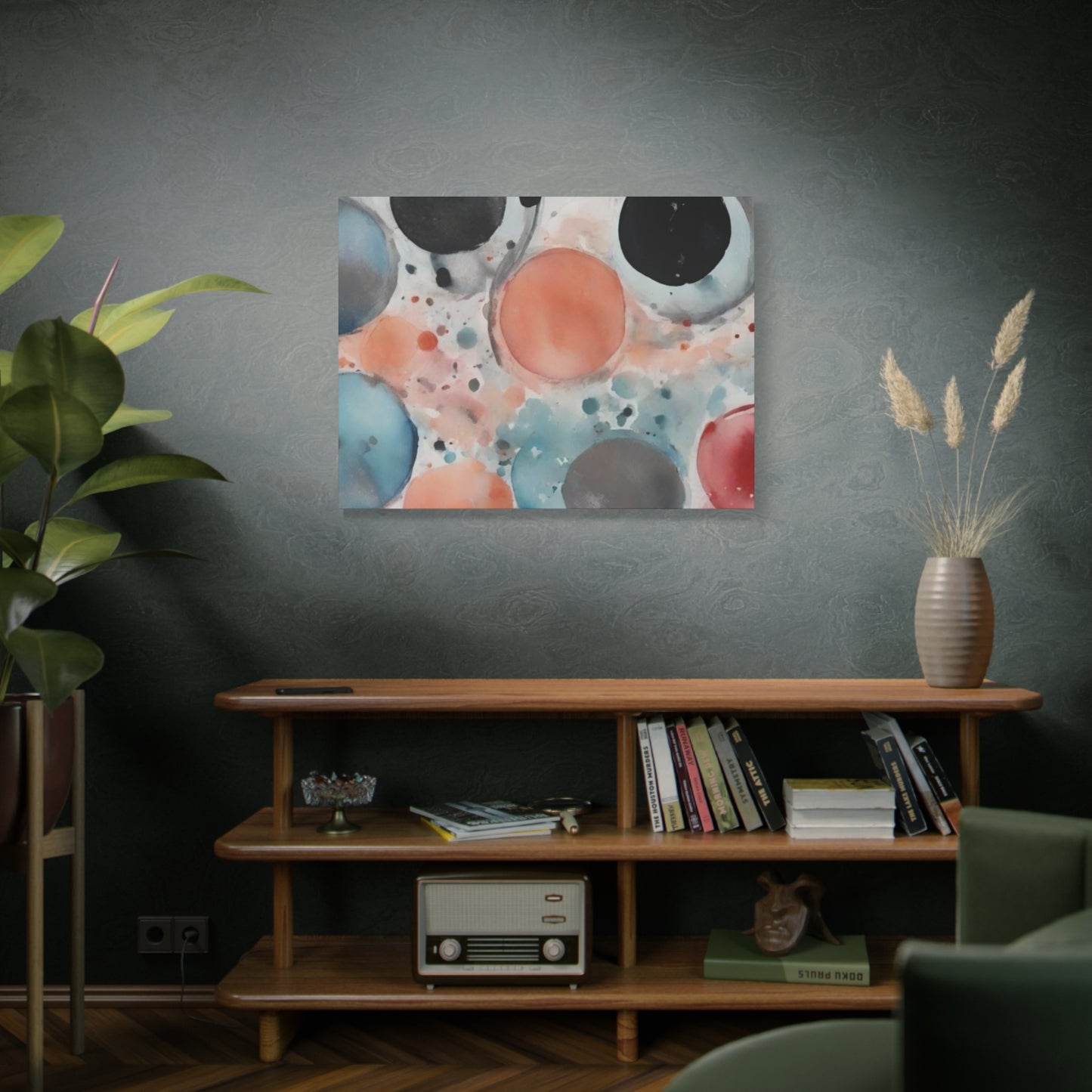 Abstract Art Canvas Print – Modern Wall Art, Digital Artwork, Matte Canvas, Ready to Hang, Home & Office Décor, Modern Wall Décor