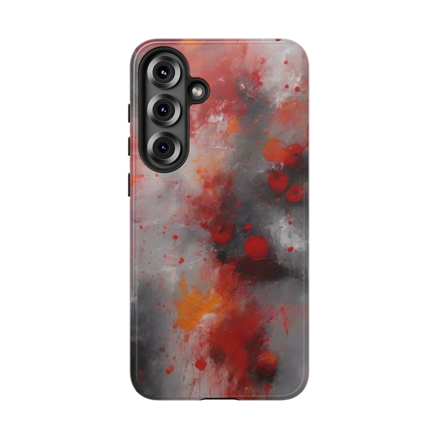 Tough Case Phone Case for Samsung Galaxy S25/S24 – Dual Layer, Matte/Glossy Finish, Wireless Charging Compatible