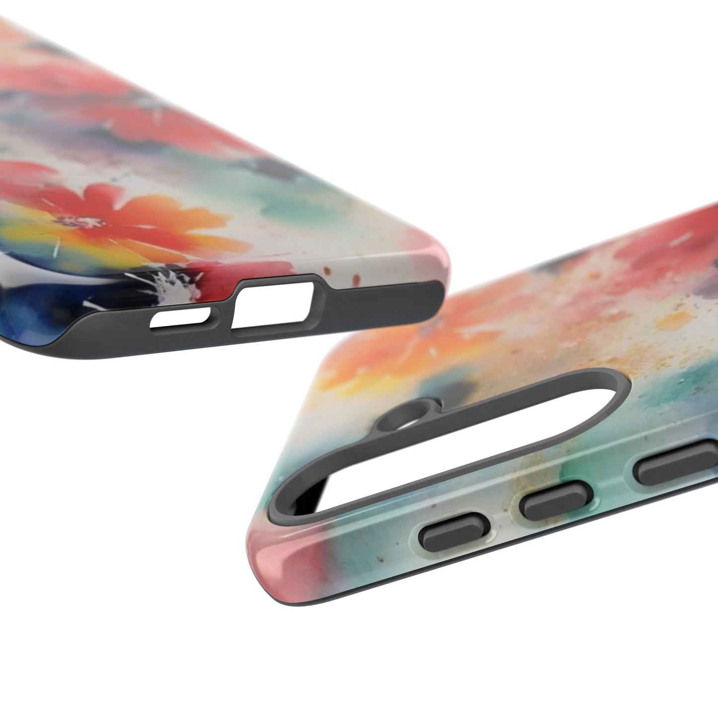 Tough Case Phone Case for Samsung Galaxy S25/S24 – Dual Layer, Matte/Glossy Finish, Wireless Charging Compatible