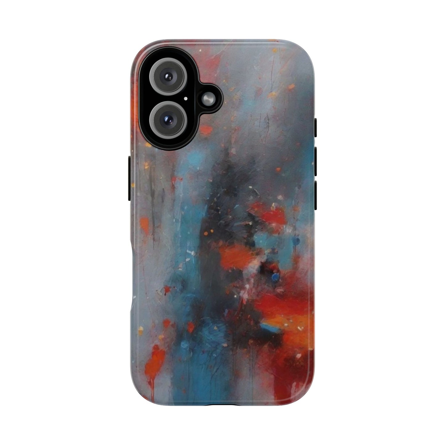 iPhone Tough Case Phone Case for iPhone 14\15\16 – Dual Layer, Matte/Glossy Finish, Wireless Charging Compatible