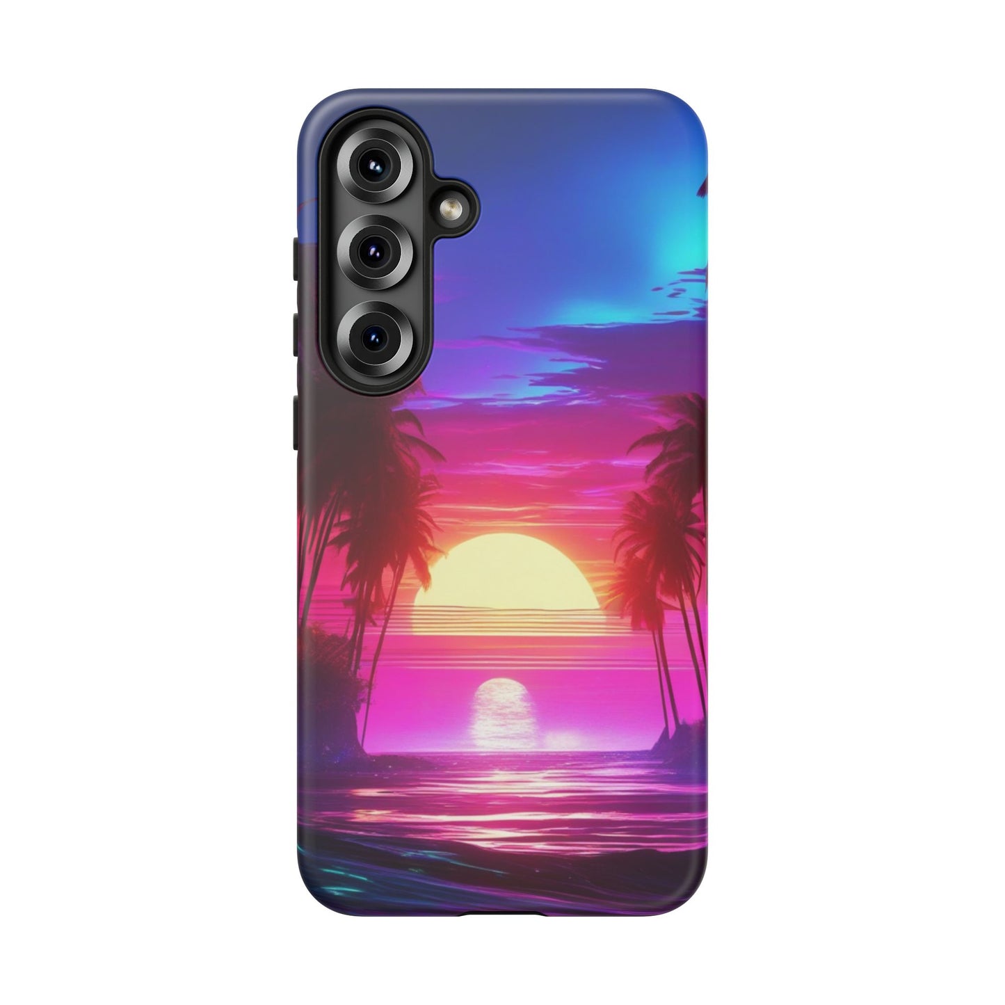 Tough Case Phone Case for Samsung Galaxy S25/S24 – Dual Layer, Matte/Glossy Finish, Wireless Charging Compatible