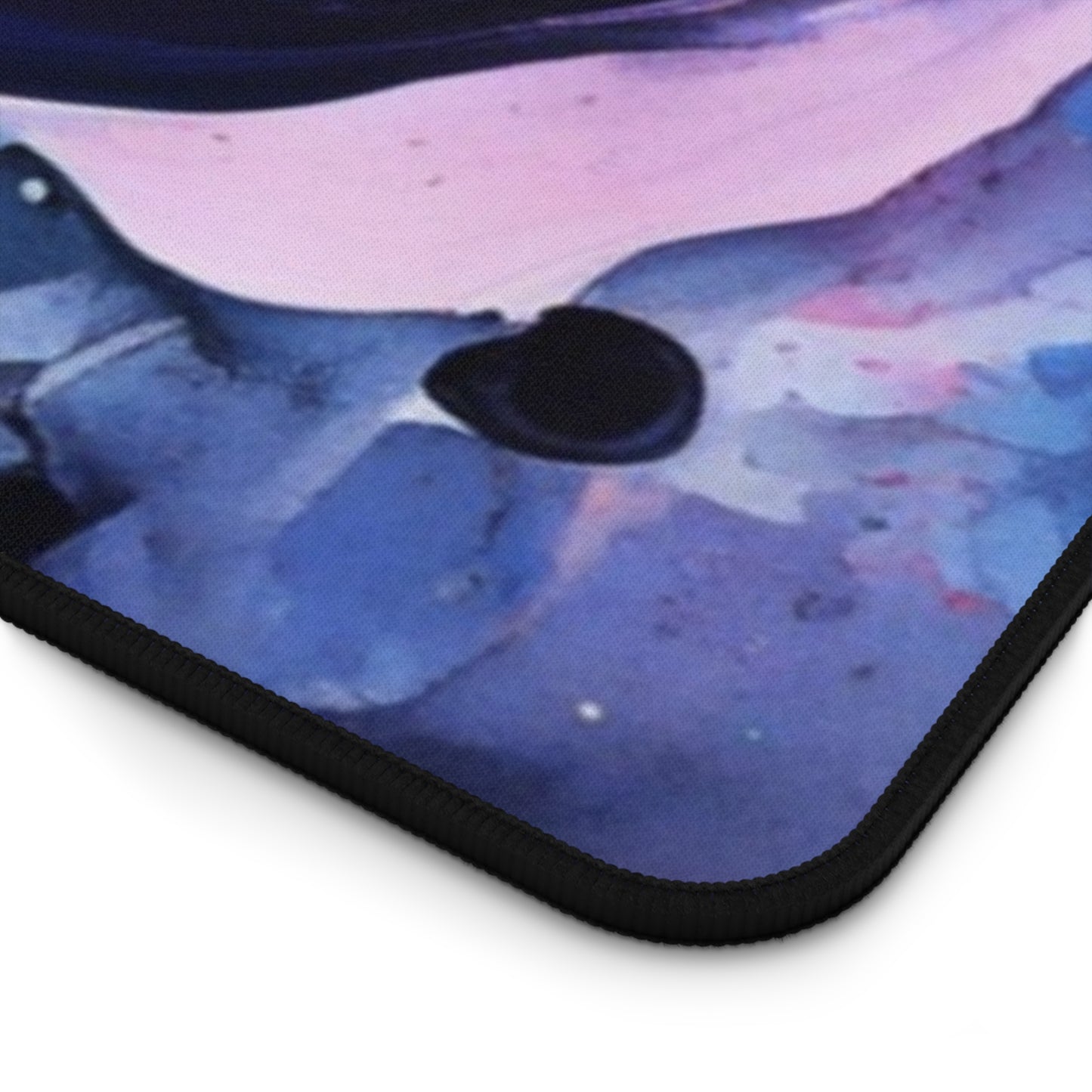 Large Gaming Mouse Pad – Premium Mouse Pad & Tech Accessory for Home & Office, Premium Desk Mat, Gaming Mouse Pad, Non-slip. Abstract Watercolor Desk Mat — Vibrant Red & Blue Gaming/Work Mouse Pad