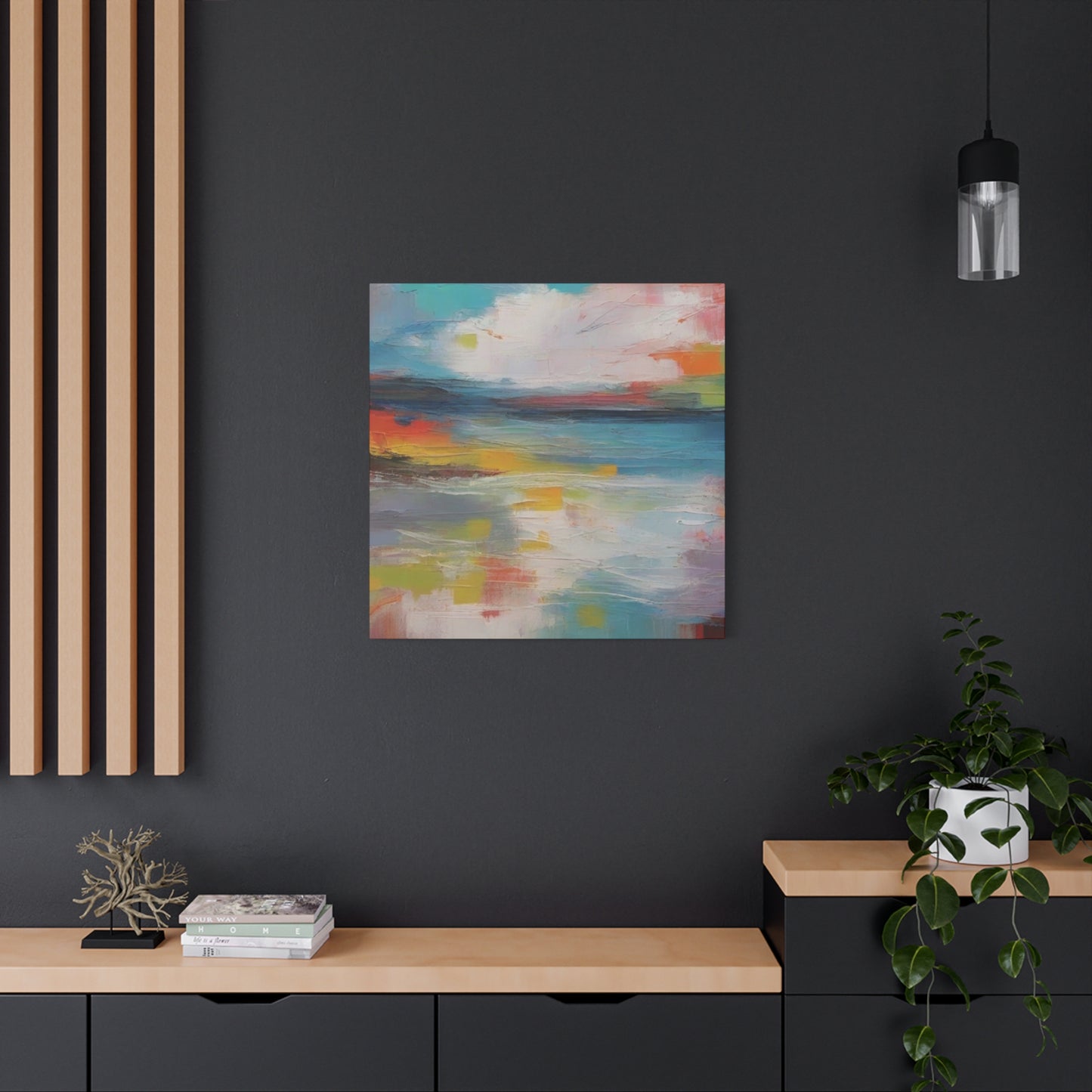 Abstract Art Canvas Print – Modern Wall Art, Digital Artwork, Matte Canvas, Ready to Hang, Home & Office Décor, Modern Wall Décor