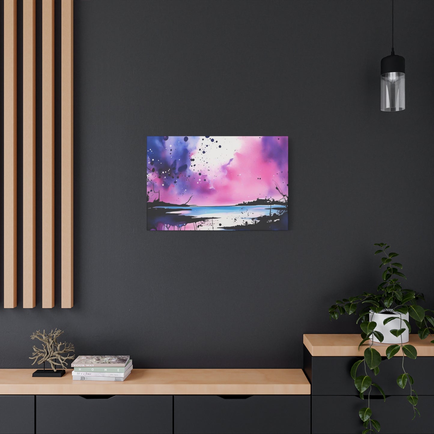 Abstract Art Canvas Print – Modern Wall Art, Digital Artwork, Matte Canvas, Ready to Hang, Home & Office Décor, Modern Wall Décor