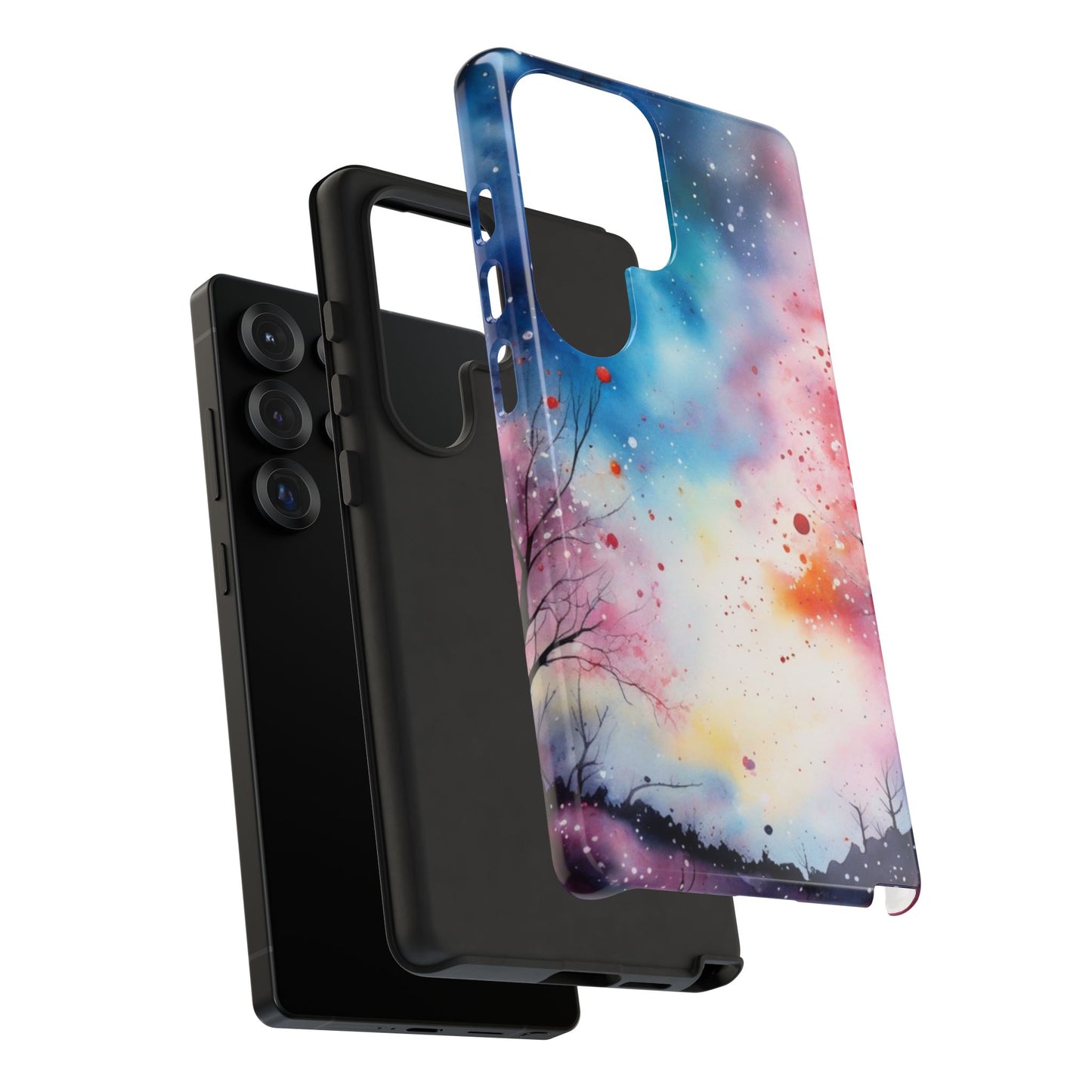 iPhone Tough Case - Fantasy, Abstract art, Phone Case for iPhone 15\16, Samsung Galaxy S25/S24 – Dual Layer, Matte/Glossy Finish, Wireless Charging Compatible