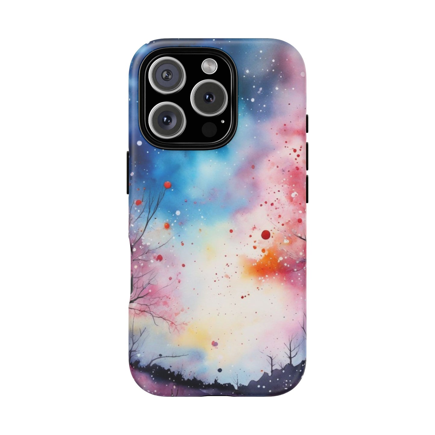 iPhone Tough Case - Fantasy, Abstract art, Phone Case for iPhone 15\16, Samsung Galaxy S25/S24 – Dual Layer, Matte/Glossy Finish, Wireless Charging Compatible