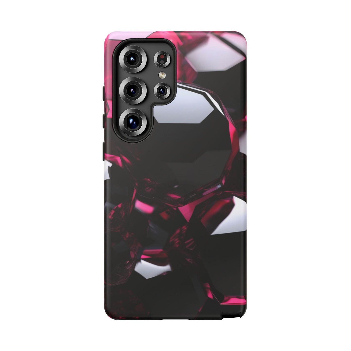 Tough Case Phone Case for Samsung Galaxy S25/S24 – Dual Layer, Matte/Glossy Finish, Wireless Charging Compatible