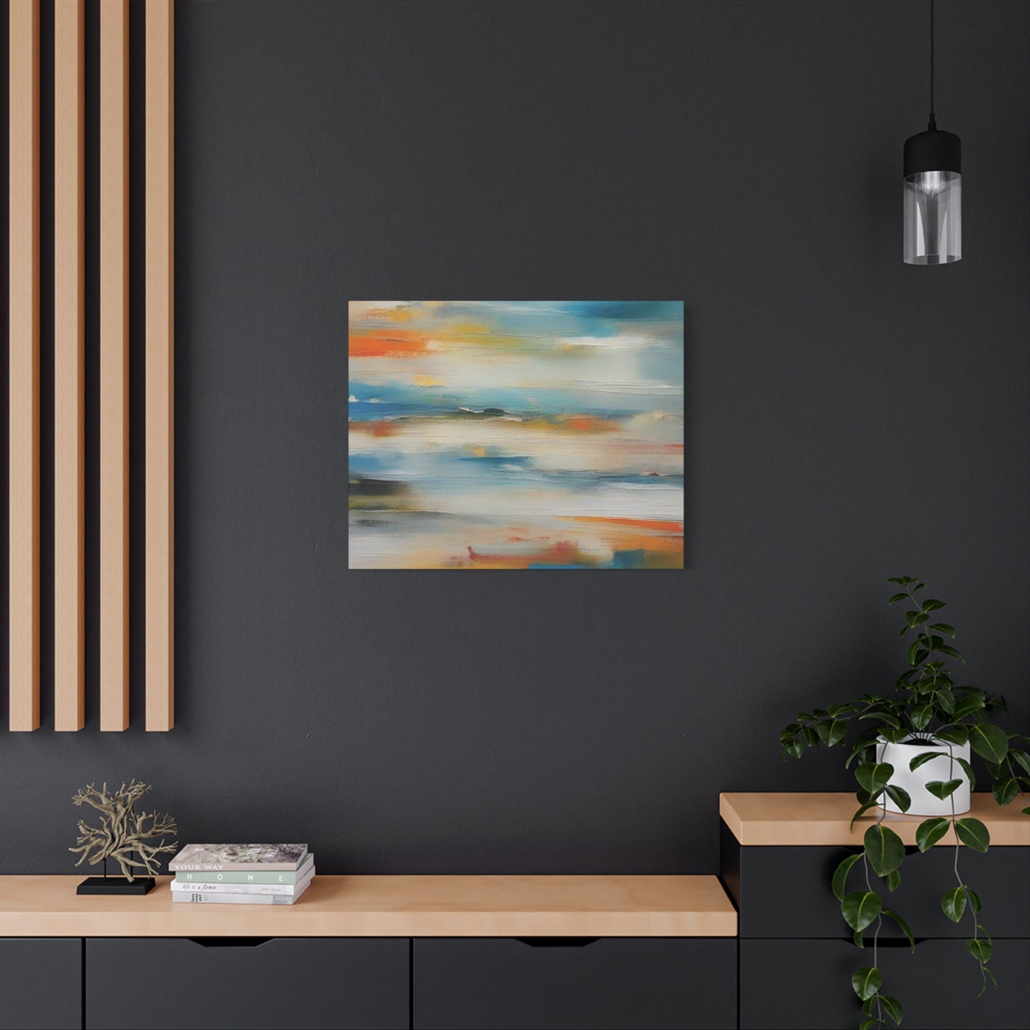 Abstract Art Canvas Print – Modern Wall Art, Digital Artwork, Matte Canvas, Ready to Hang, Home & Office Décor, Modern Wall Décor