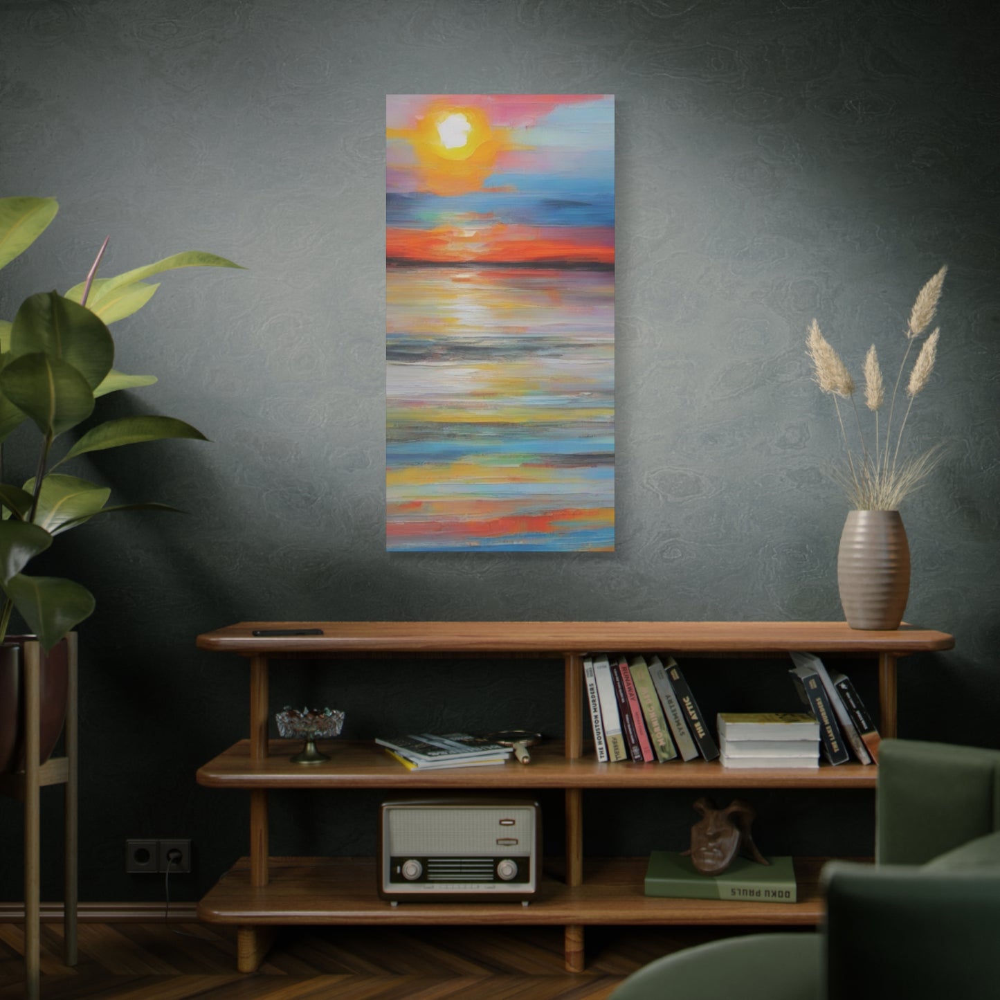 Abstract Art Canvas Print – Modern Wall Art, Digital Artwork, Matte Canvas, Ready to Hang, Home & Office Décor, Modern Wall Décor