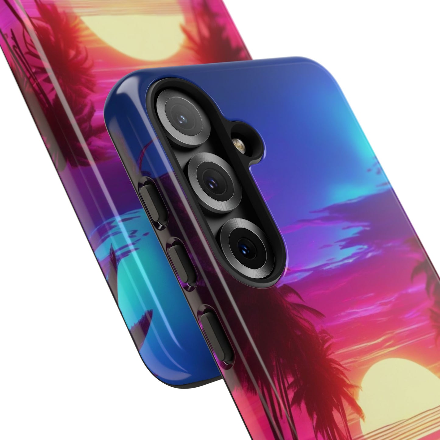 Tough Case Phone Case for Samsung Galaxy S25/S24 – Dual Layer, Matte/Glossy Finish, Wireless Charging Compatible