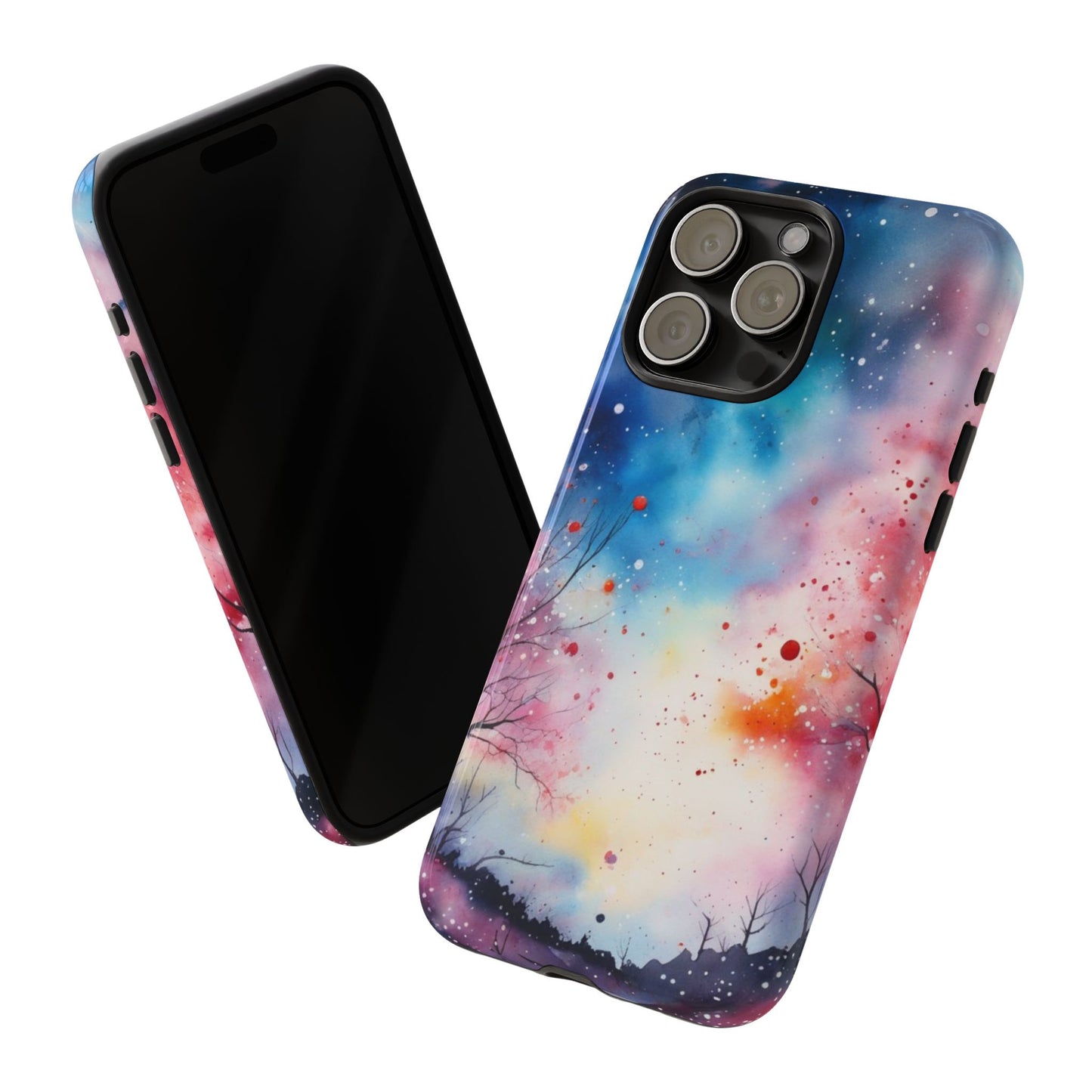 iPhone Tough Case - Fantasy, Abstract art, Phone Case for iPhone 15\16, Samsung Galaxy S25/S24 – Dual Layer, Matte/Glossy Finish, Wireless Charging Compatible