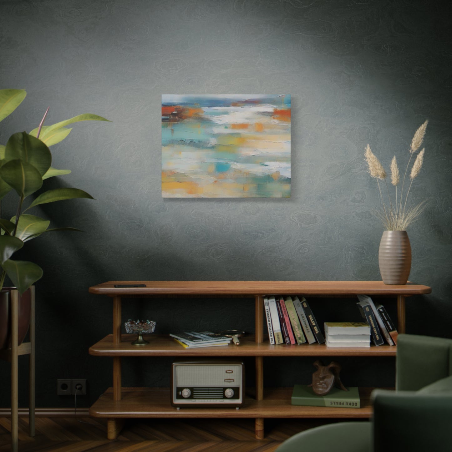 Abstract Art Canvas Print – Modern Wall Art, Digital Artwork, Matte Canvas, Ready to Hang, Home & Office Décor, Modern Wall Décor