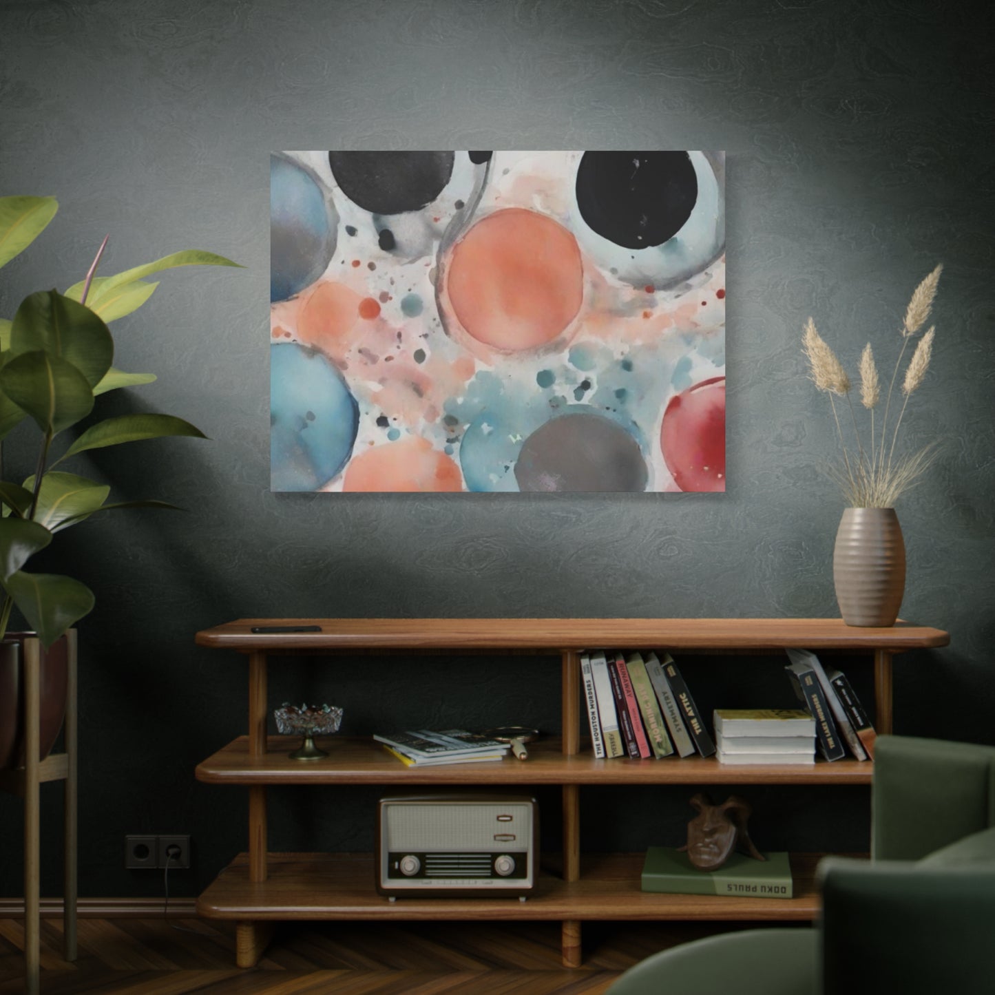 Abstract Art Canvas Print – Modern Wall Art, Digital Artwork, Matte Canvas, Ready to Hang, Home & Office Décor, Modern Wall Décor