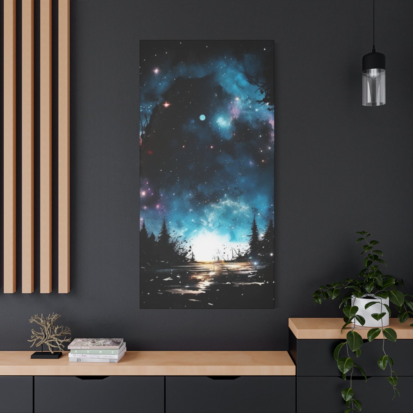 Abstract Art Canvas Print – Modern Wall Art, Digital Artwork, Matte Canvas, Ready to Hang, Home & Office Décor, Modern Wall Décor