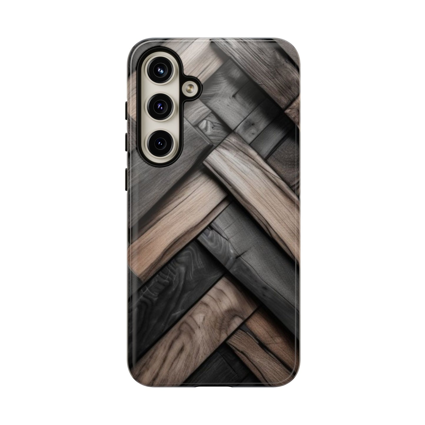 Tough Case Phone Case for Samsung Galaxy S25/S24 – Dual Layer, Matte/Glossy Finish, Wireless Charging Compatible