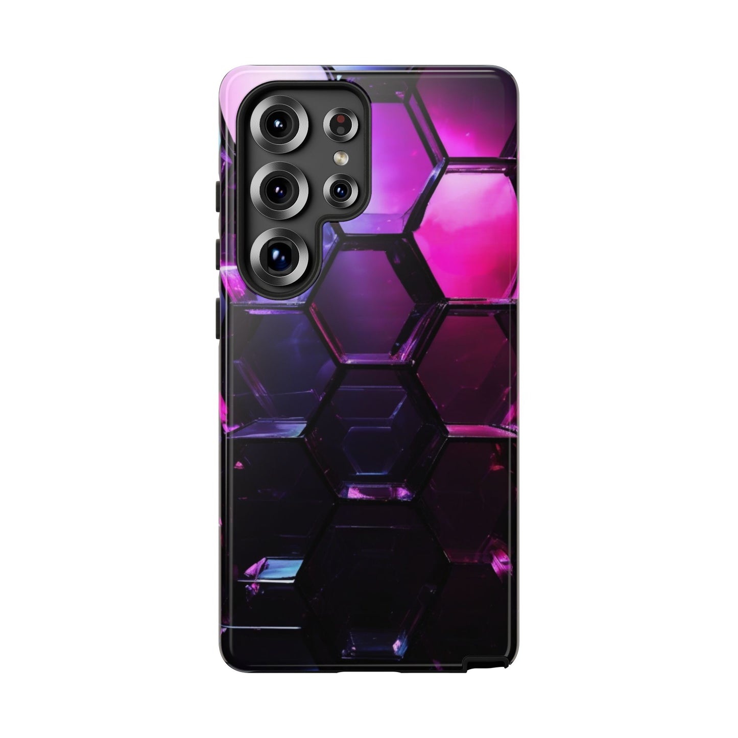 Tough Case Phone Case for Samsung Galaxy S25/S24 – Dual Layer, Matte/Glossy Finish, Wireless Charging Compatible