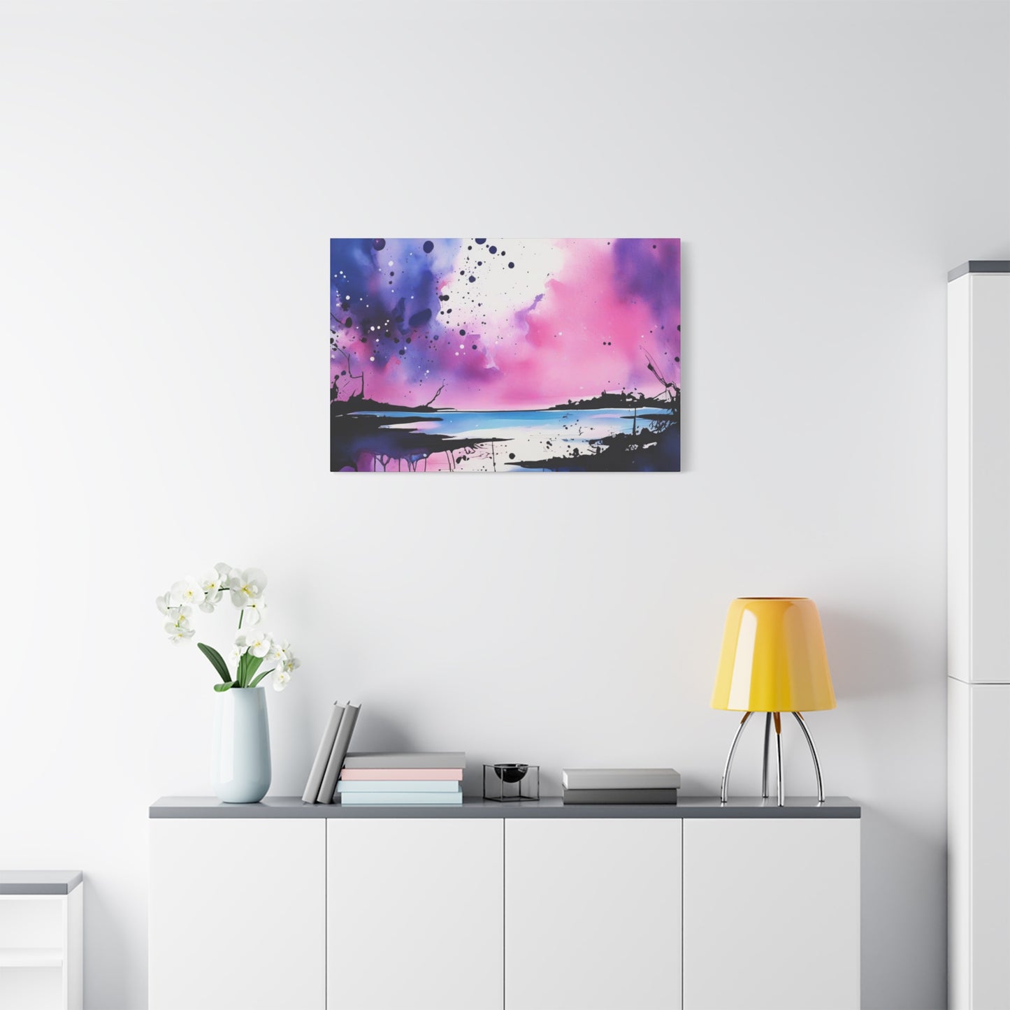Abstract Art Canvas Print – Modern Wall Art, Digital Artwork, Matte Canvas, Ready to Hang, Home & Office Décor, Modern Wall Décor