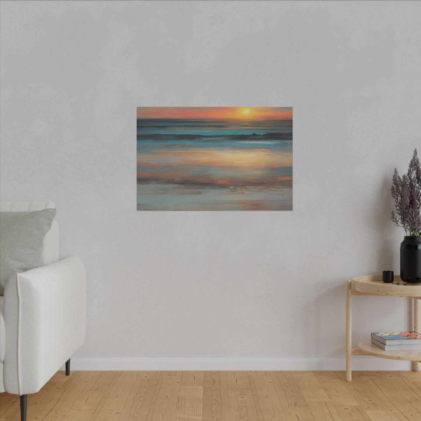 Abstract Art Canvas Print – Modern Wall Art, Digital Artwork, Matte Canvas, Ready to Hang, Home & Office Décor, Modern Wall Décor