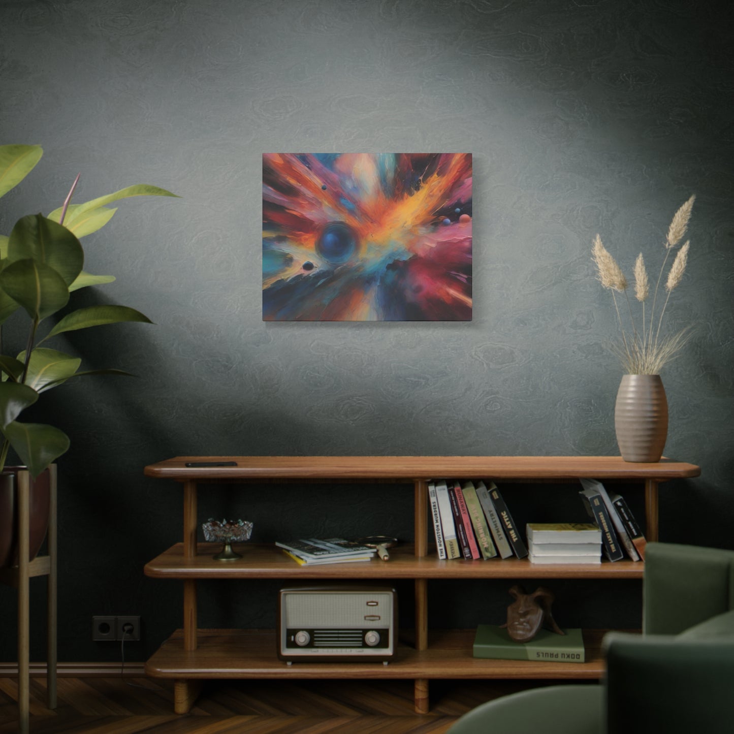 Abstract Art Canvas Print – Modern Wall Art, Digital Artwork, Matte Canvas, Ready to Hang, Home & Office Décor, Modern Wall Décor