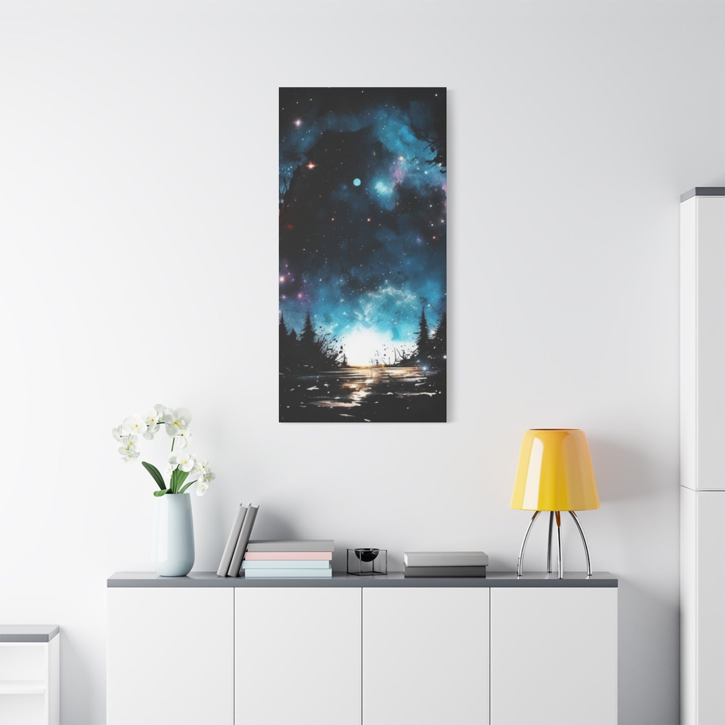 Abstract Art Canvas Print – Modern Wall Art, Digital Artwork, Matte Canvas, Ready to Hang, Home & Office Décor, Modern Wall Décor