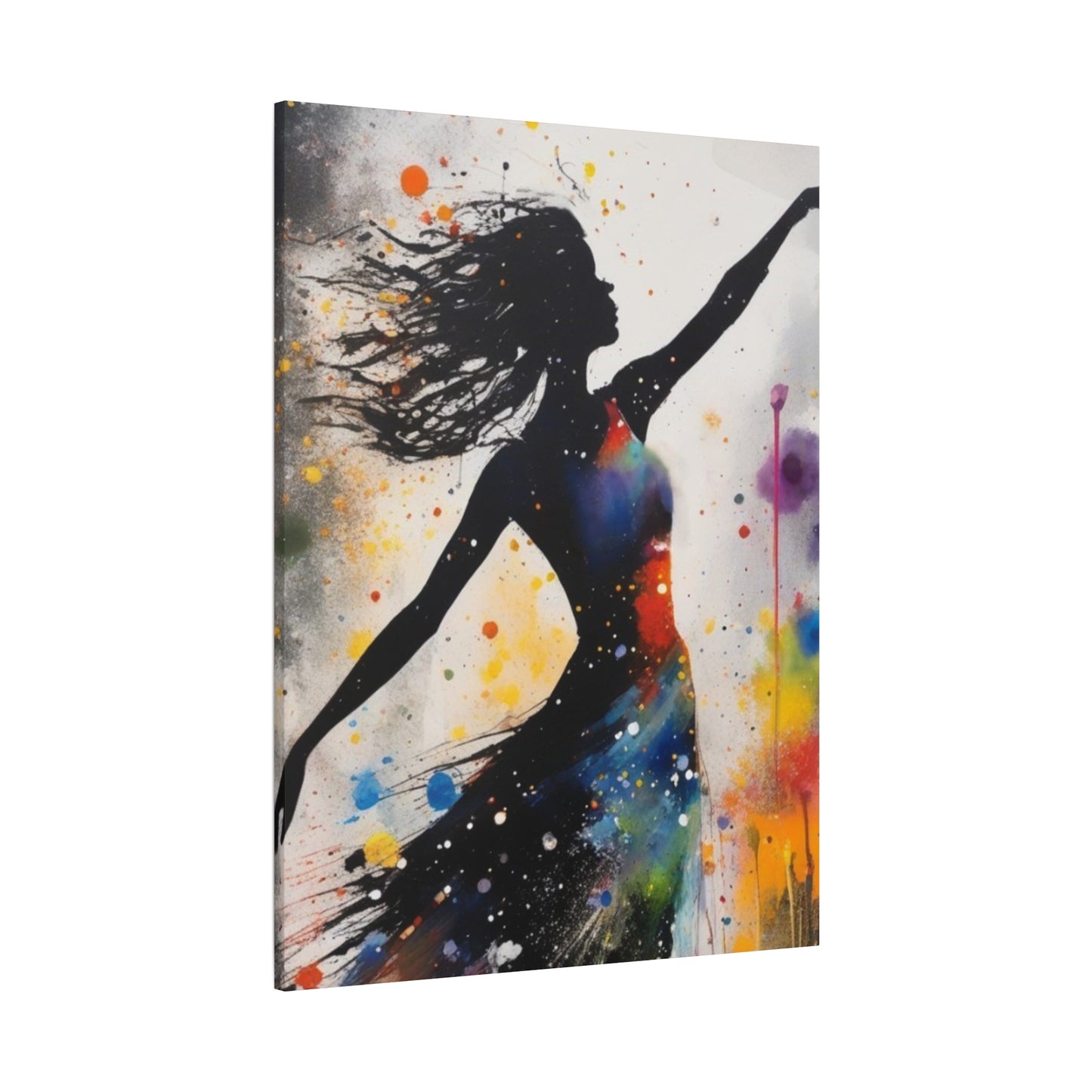 Abstract Art Canvas Print – Modern Wall Art, Digital Artwork, Matte Canvas, Ready to Hang, Home & Office Décor, Modern Wall Décor, Stretched Canvas Print, Modern Art Decor, Dance Wall Art, Vibrant Home Decoration