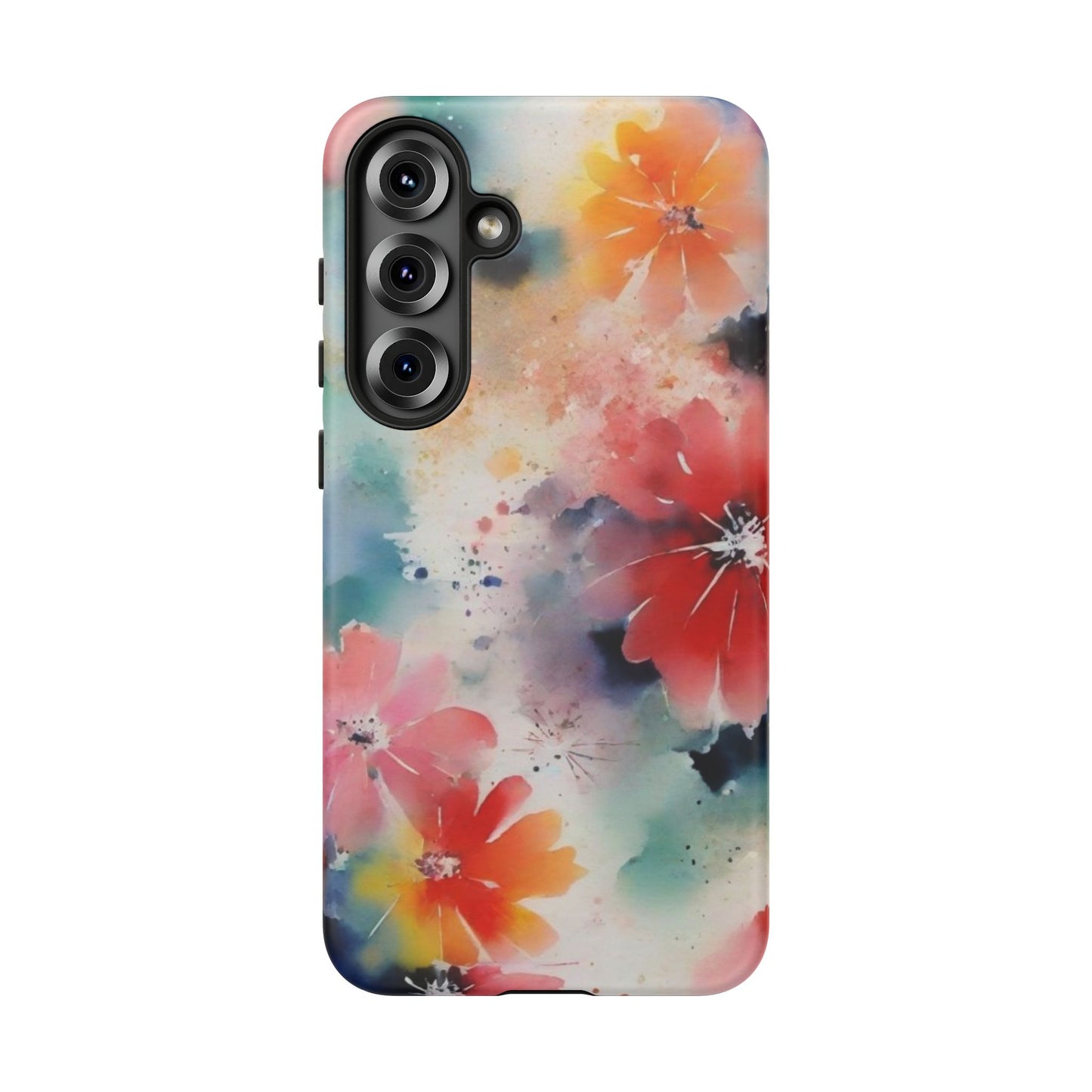 Tough Case Phone Case for Samsung Galaxy S25/S24 – Dual Layer, Matte/Glossy Finish, Wireless Charging Compatible