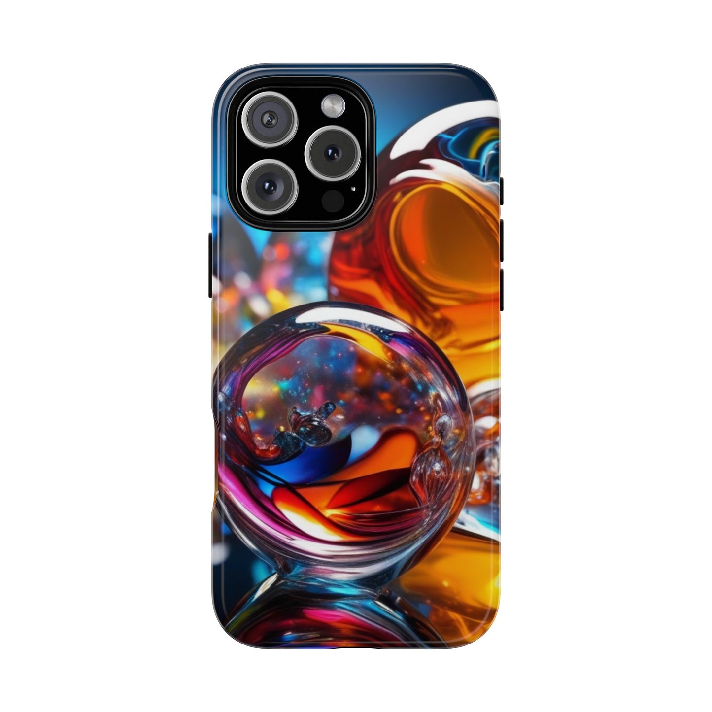 iPhone Tough Case Phone Case for iPhone 14\15\16 – Dual Layer, Matte/Glossy Finish, Wireless Charging Compatible