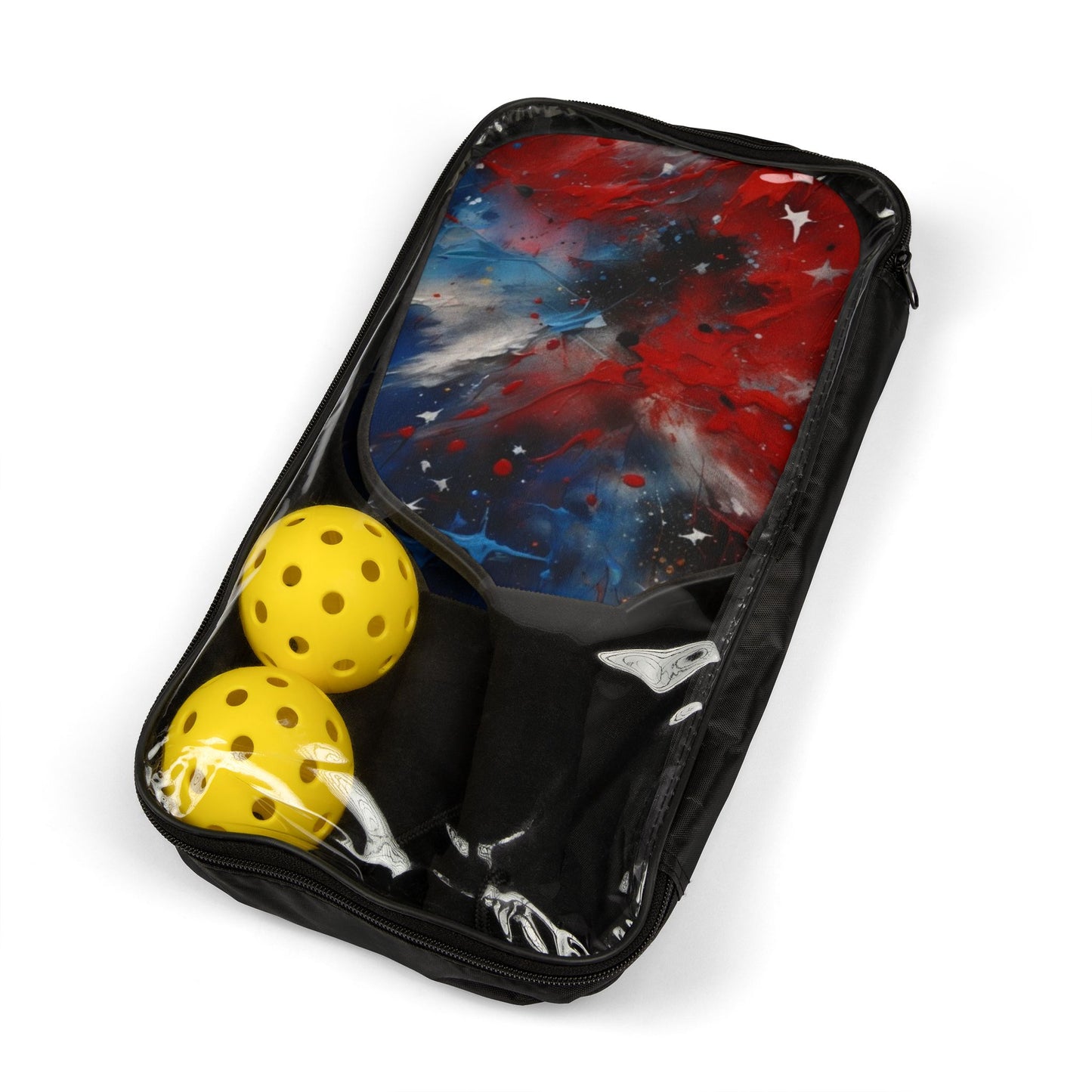 Pickleball Kit – Durable Wooden Paddles, Portable Set with Balls & Carry Bag for All Skill Levels - Perfect for Outdoor Fun!