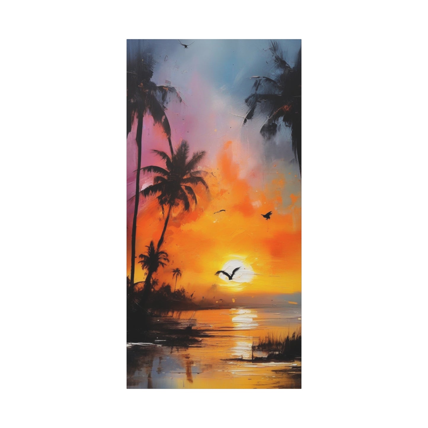 Abstract Art Canvas Print – Modern Wall Art, Digital Artwork, Matte Canvas, Ready to Hang, Home & Office Décor, Modern Wall Décor