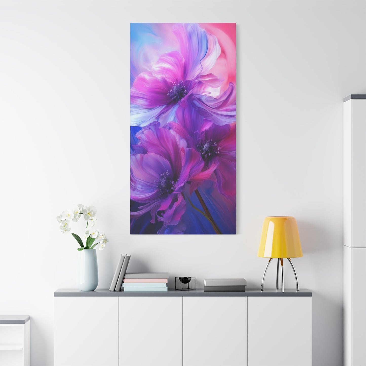 Abstract Art Canvas Print – Modern Wall Art, Digital Artwork, Matte Canvas, Ready to Hang, Home & Office Décor, Modern Wall Décor