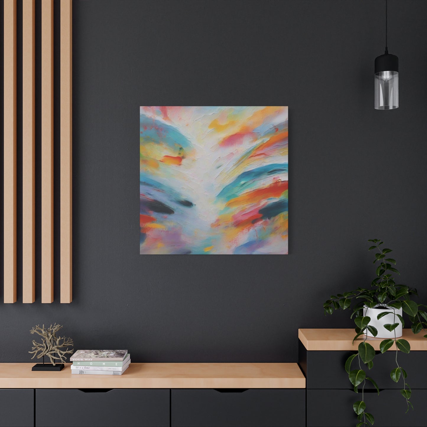 Abstract Art Canvas Print – Modern Wall Art, Digital Artwork, Matte Canvas, Ready to Hang, Home & Office Décor, Modern Wall Décor