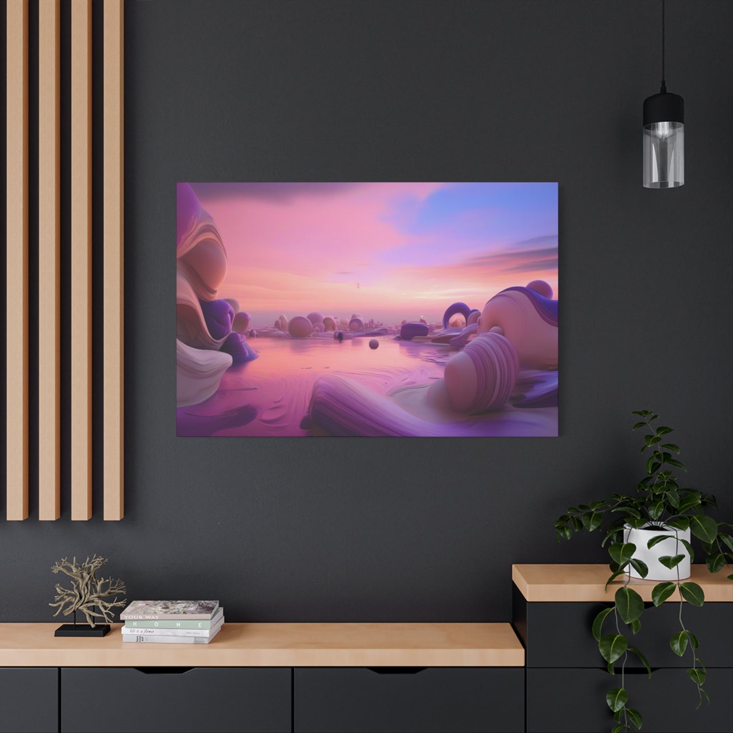 Abstract Art Canvas Print – Modern Wall Art, Digital Artwork, Matte Canvas, Ready to Hang, Home & Office Décor, Modern Wall Décor