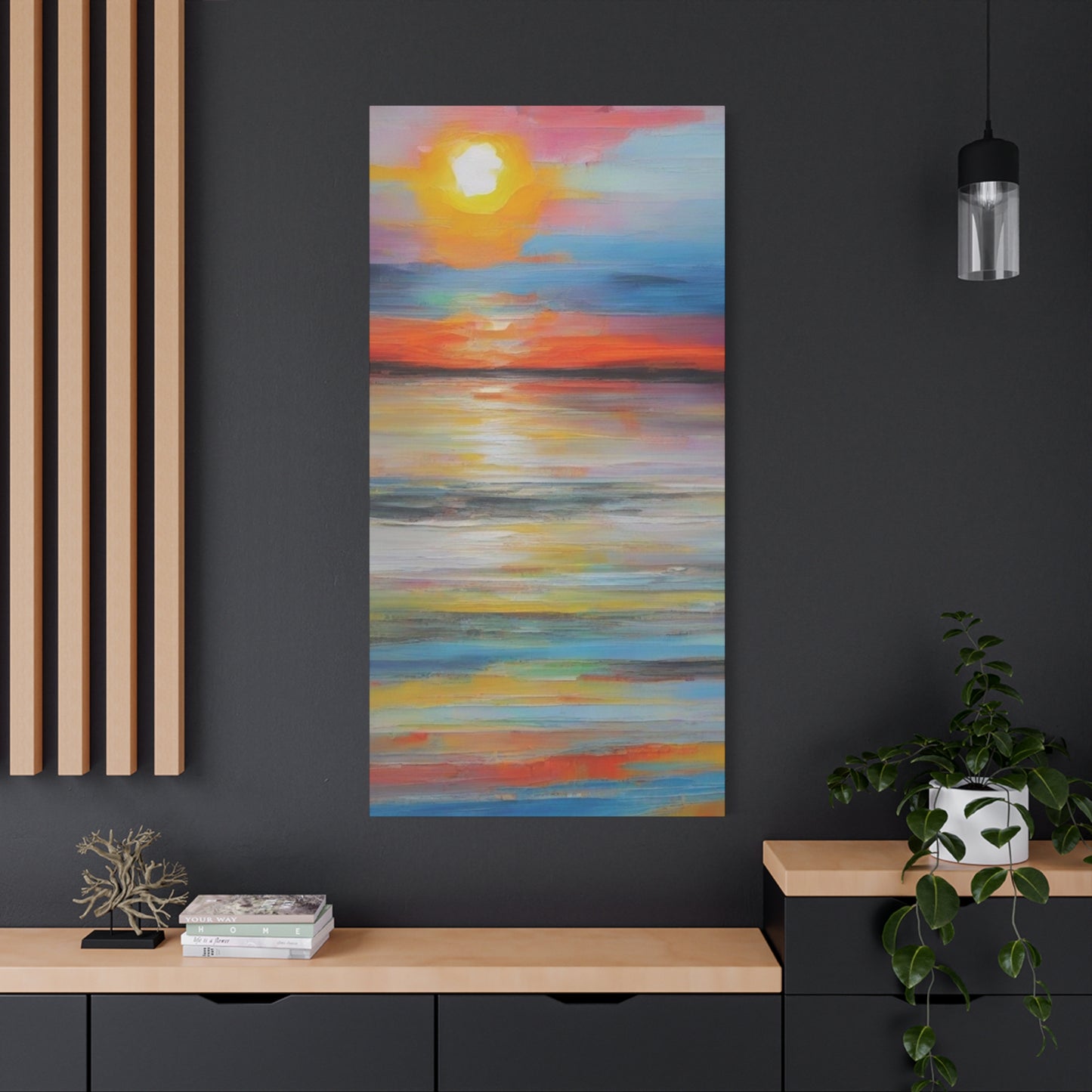 Abstract Art Canvas Print – Modern Wall Art, Digital Artwork, Matte Canvas, Ready to Hang, Home & Office Décor, Modern Wall Décor