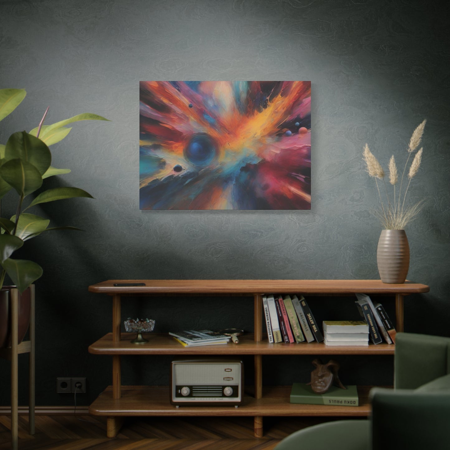 Abstract Art Canvas Print – Modern Wall Art, Digital Artwork, Matte Canvas, Ready to Hang, Home & Office Décor, Modern Wall Décor