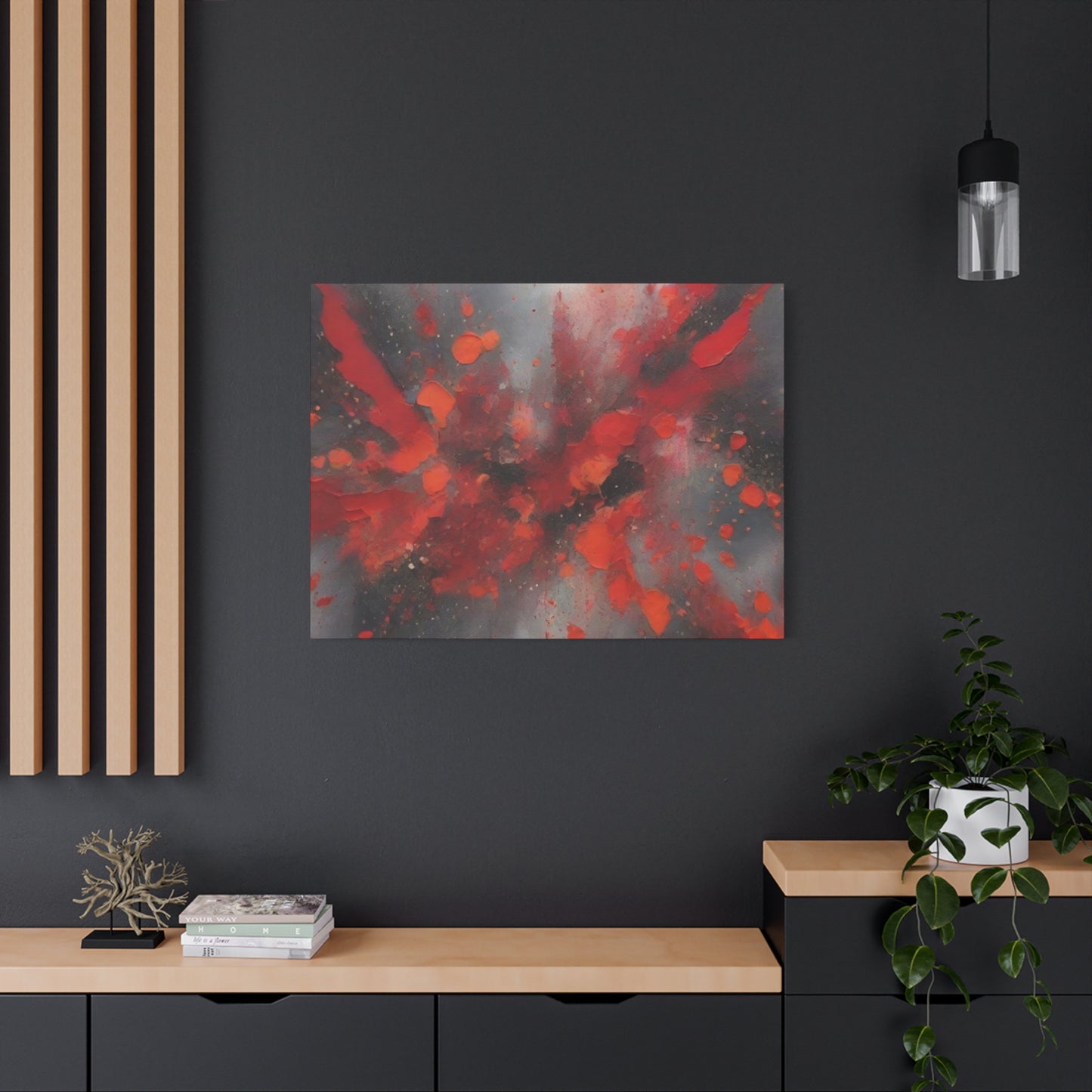 Abstract Art Canvas Print – Modern Wall Art, Digital Artwork, Matte Canvas, Ready to Hang, Home & Office Décor, Modern Wall Décor