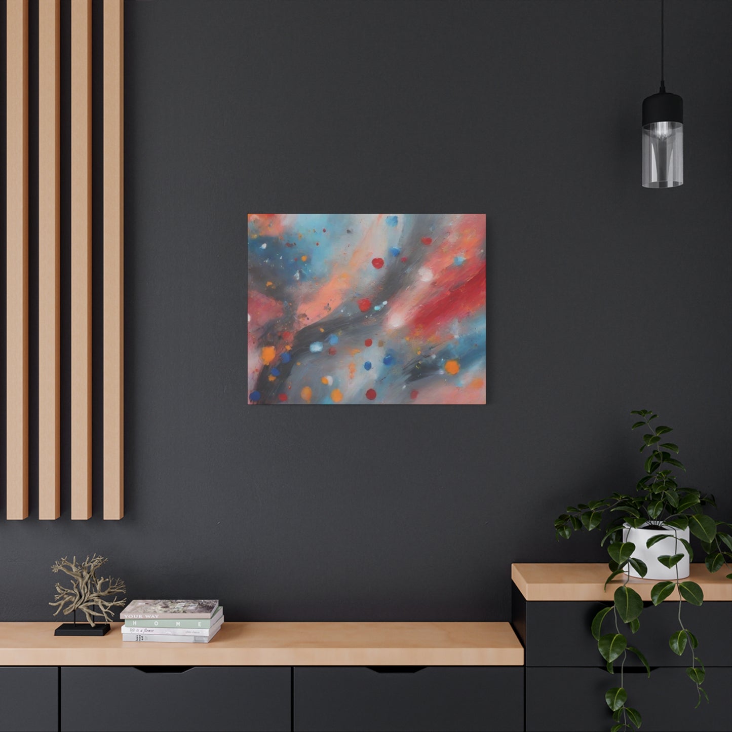 Abstract Art Canvas Print – Modern Wall Art, Digital Artwork, Matte Canvas, Ready to Hang, Home & Office Décor, Modern Wall Décor