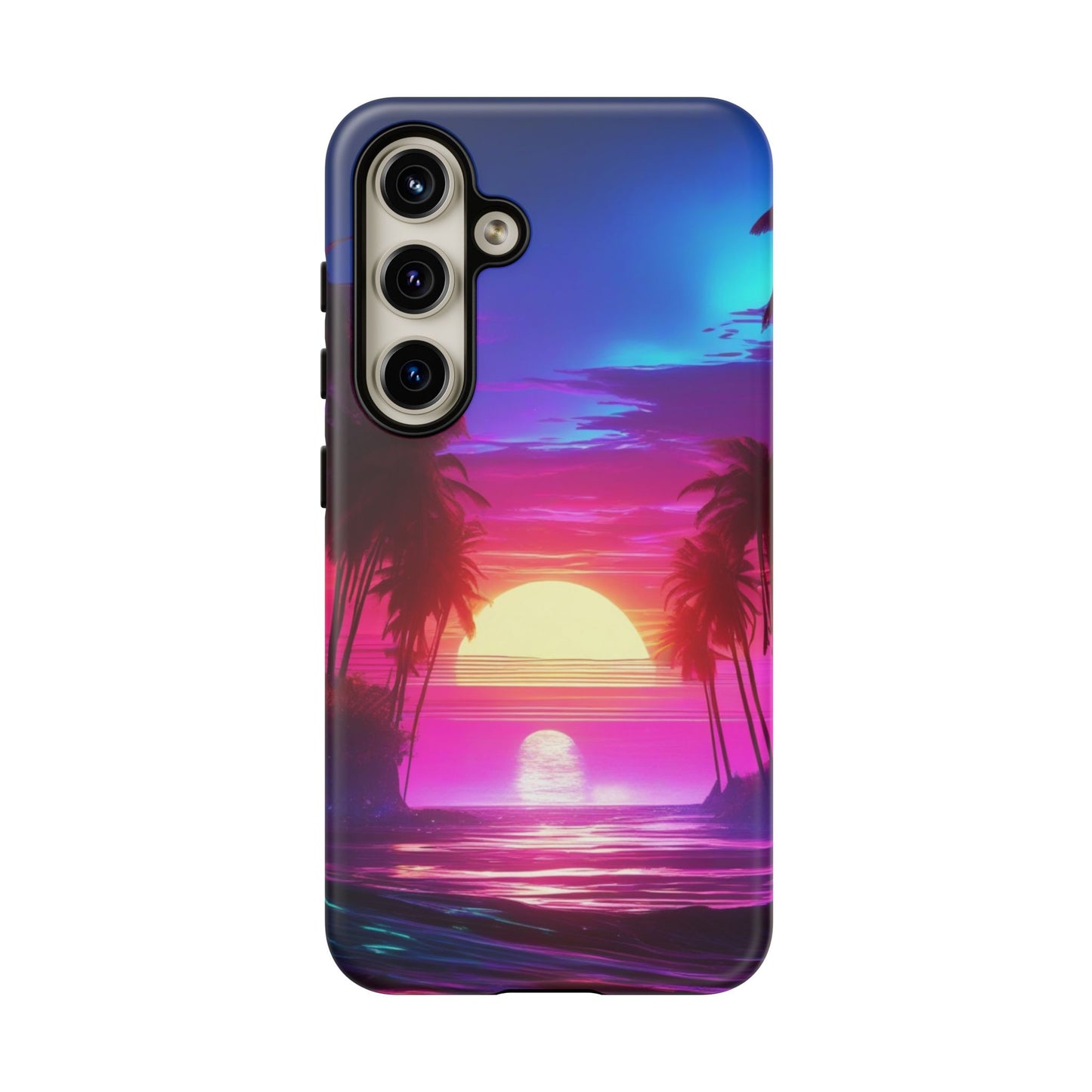 Tough Case Phone Case for Samsung Galaxy S25/S24 – Dual Layer, Matte/Glossy Finish, Wireless Charging Compatible