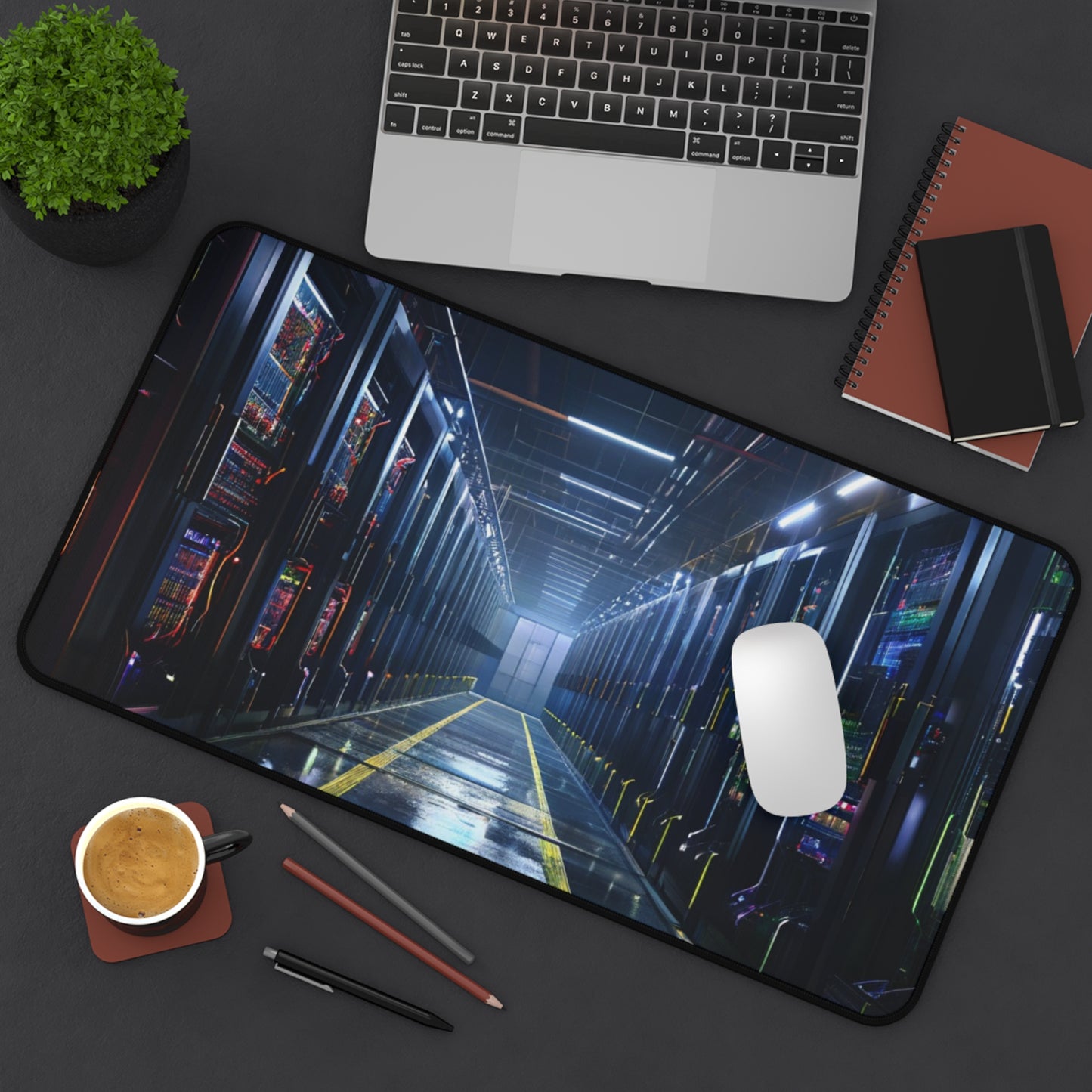 Large Gaming Mouse Pad – Premium Mouse Pad & Tech Accessory for Home & Office, Premium Desk Mat, Gaming Mouse Pad, Non-slip, Futuristic Tech Desk Mat - Perfect for Gamers and Office Spaces