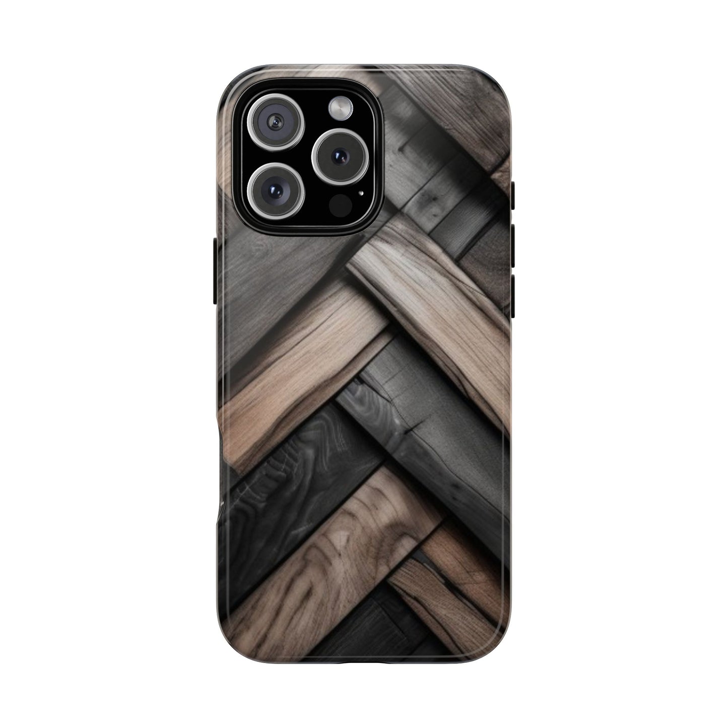 iPhone Tough Case Phone Case for iPhone 14\15\16 – Dual Layer, Matte/Glossy Finish, Wireless Charging Compatible