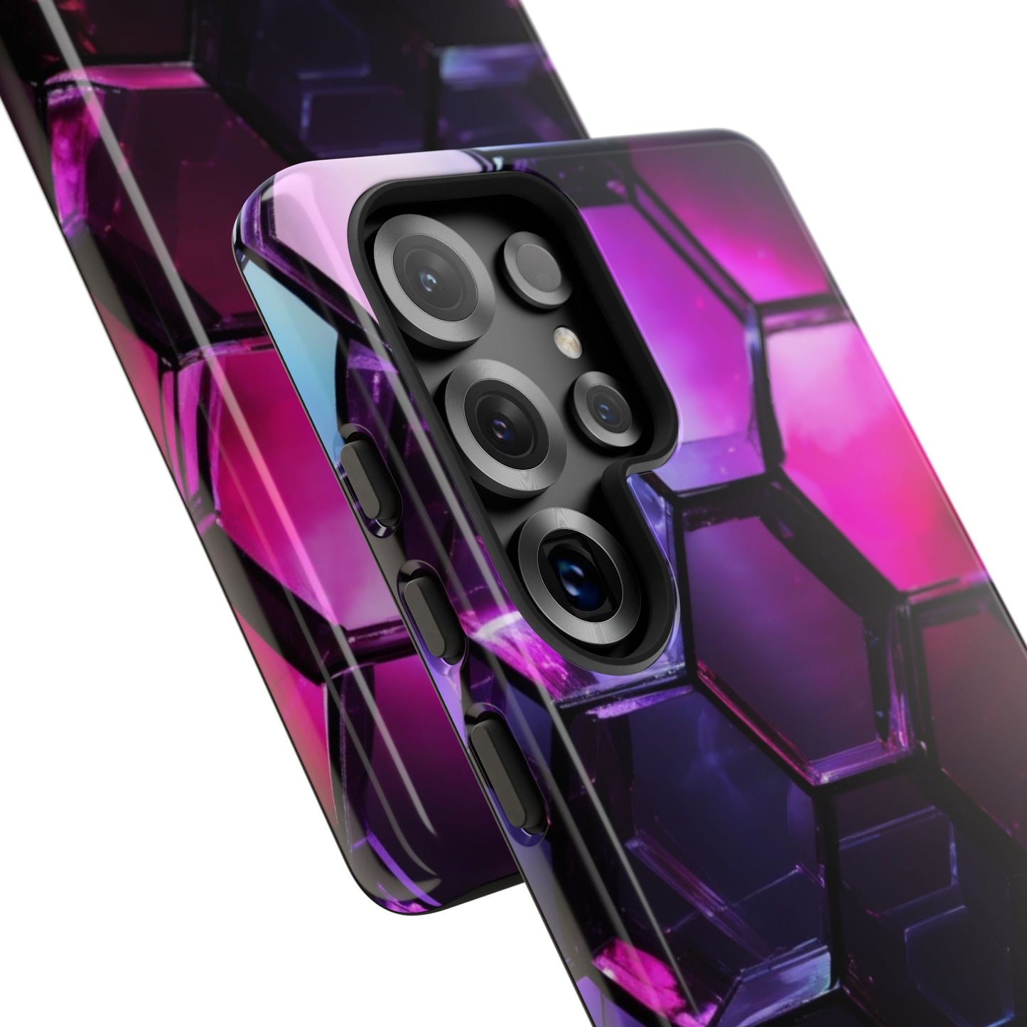 Tough Case Phone Case for Samsung Galaxy S25/S24 – Dual Layer, Matte/Glossy Finish, Wireless Charging Compatible