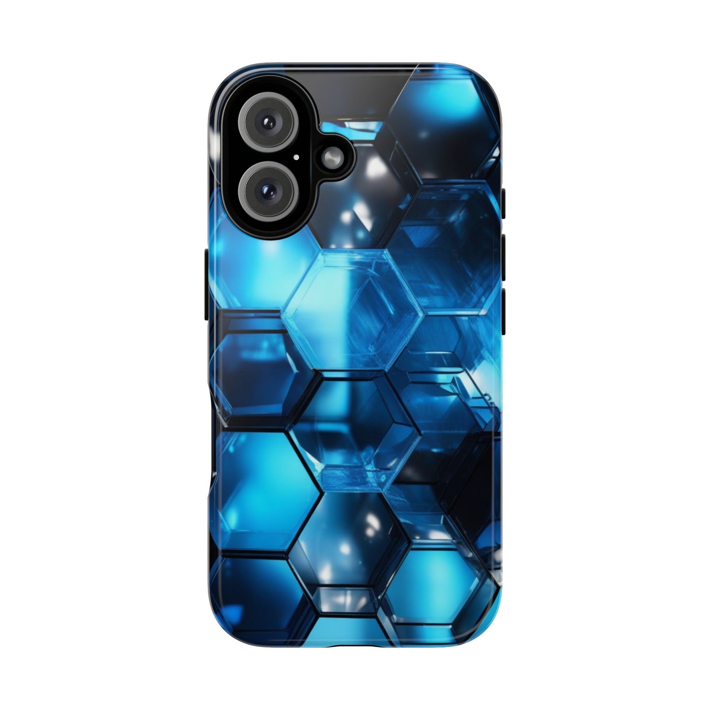 iPhone Tough Case Phone Case for iPhone 14\15\16 – Dual Layer, Matte/Glossy Finish, Wireless Charging Compatible