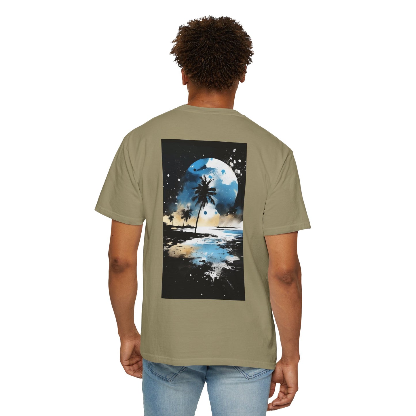 Siiuno Tropical T-Shirt, Casual Summer Wear, Beach Vacation Top, Gift for Nature Lovers, Eco-Friendly Fashion