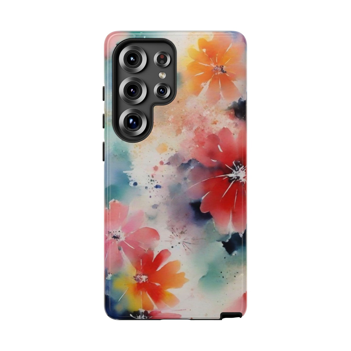 Tough Case Phone Case for Samsung Galaxy S25/S24 – Dual Layer, Matte/Glossy Finish, Wireless Charging Compatible