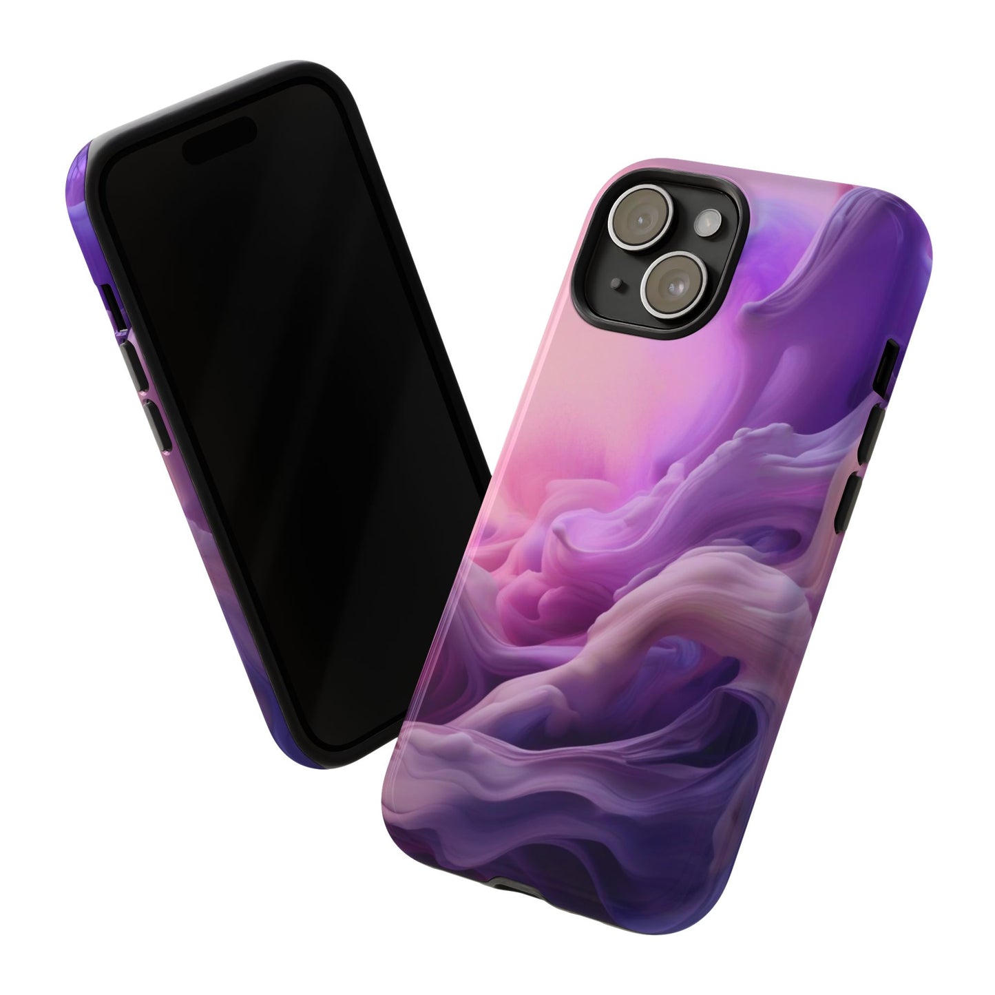 iPhone Tough Case Phone Case for iPhone 14\15\16 – Dual Layer, Matte/Glossy Finish, Wireless Charging Compatible