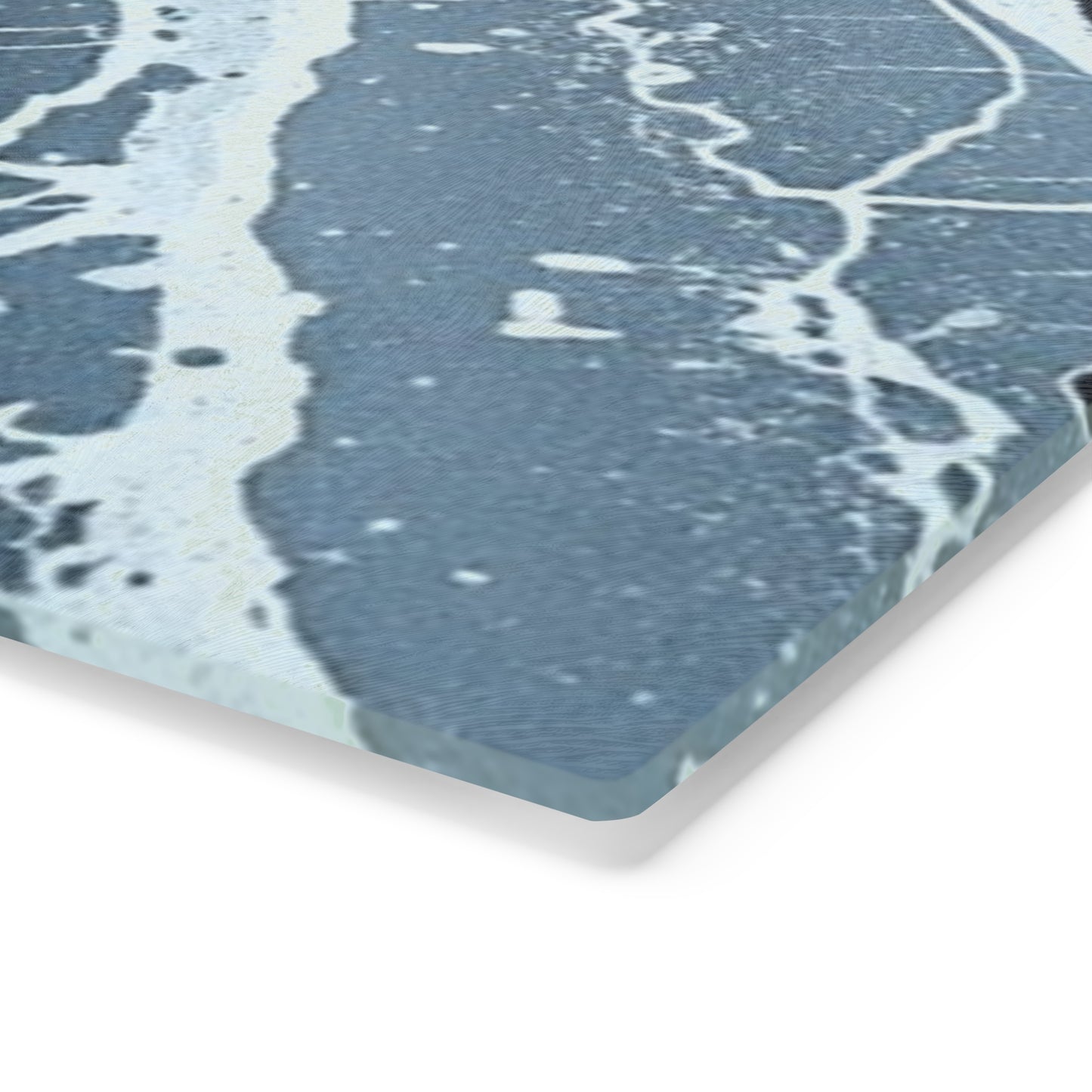 Tempered Glass Cutting Board – Hygienic, Scratch-Resistant, Dishwasher-Safe | Modern Kitchen Essential