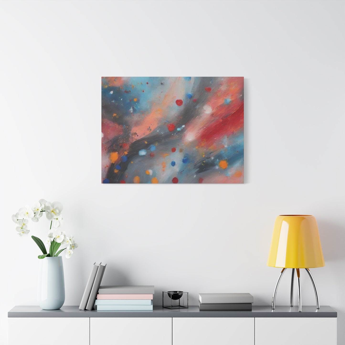 Abstract Art Canvas Print – Modern Wall Art, Digital Artwork, Matte Canvas, Ready to Hang, Home & Office Décor, Modern Wall Décor