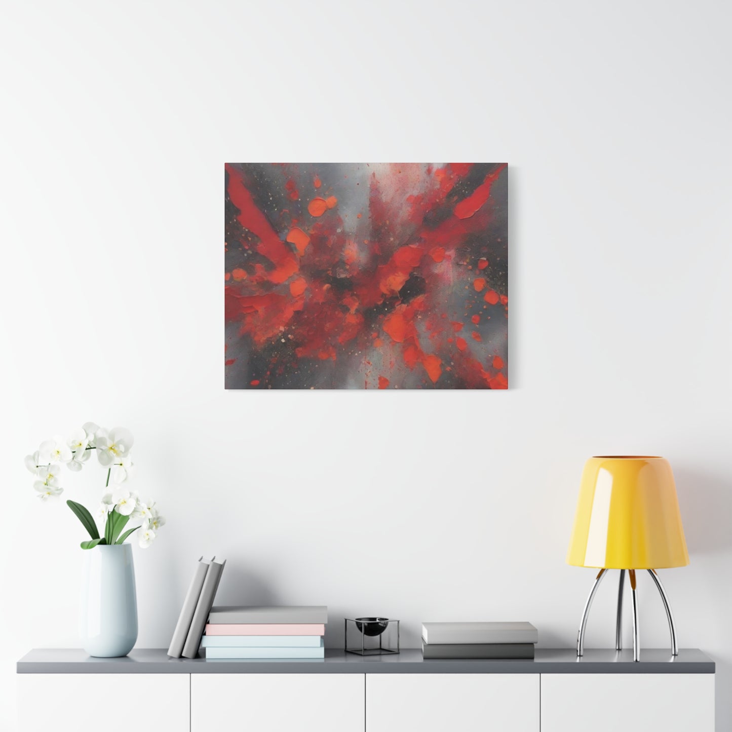 Abstract Art Canvas Print – Modern Wall Art, Digital Artwork, Matte Canvas, Ready to Hang, Home & Office Décor, Modern Wall Décor