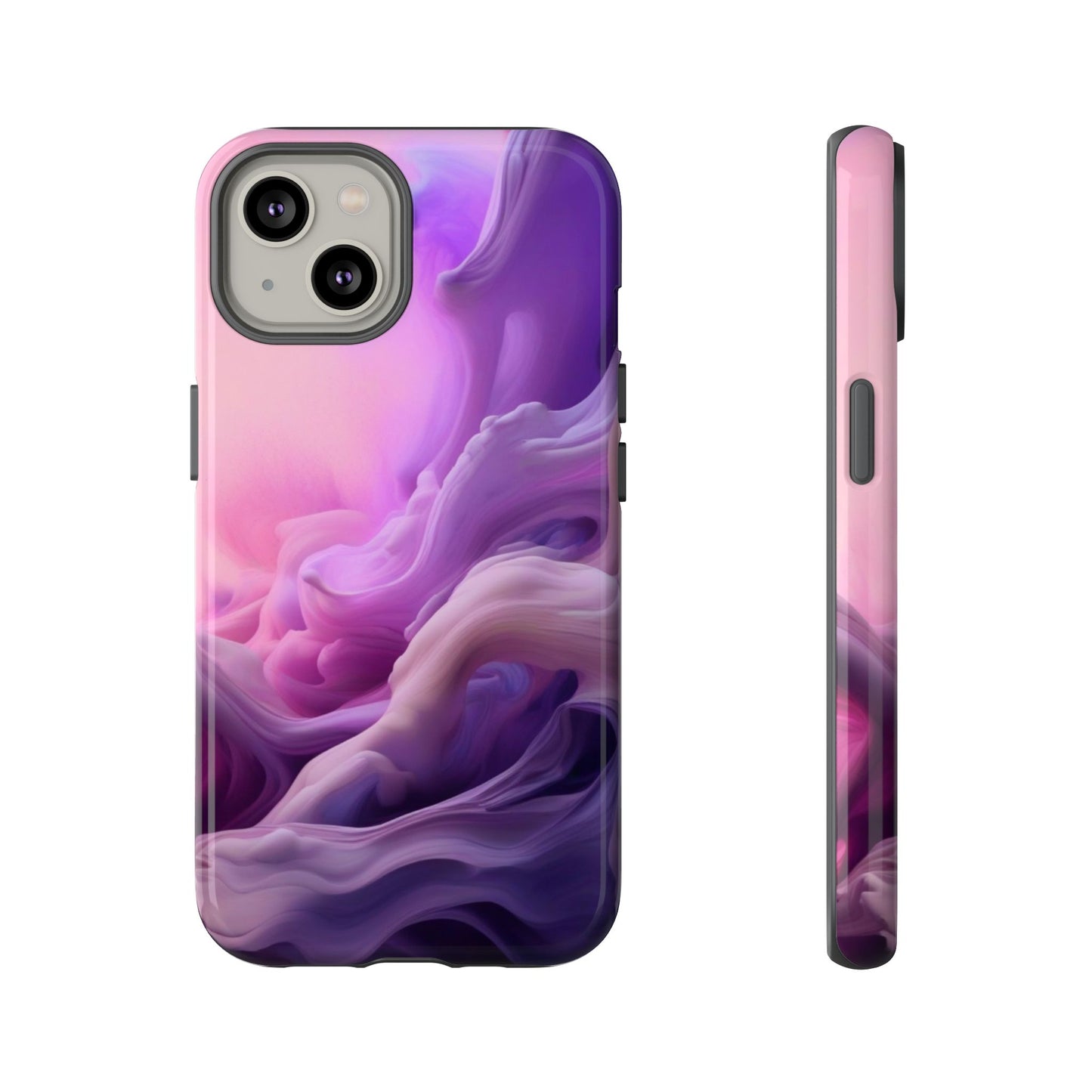 iPhone Tough Case Phone Case for iPhone 14\15\16 – Dual Layer, Matte/Glossy Finish, Wireless Charging Compatible