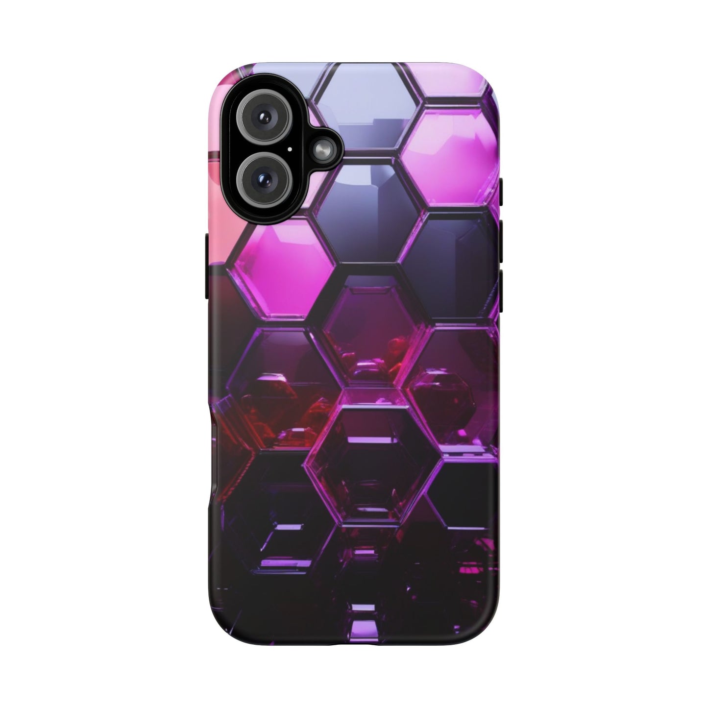 iPhone Tough Case Phone Case for iPhone 14\15\16 – Dual Layer, Matte/Glossy Finish, Wireless Charging Compatible